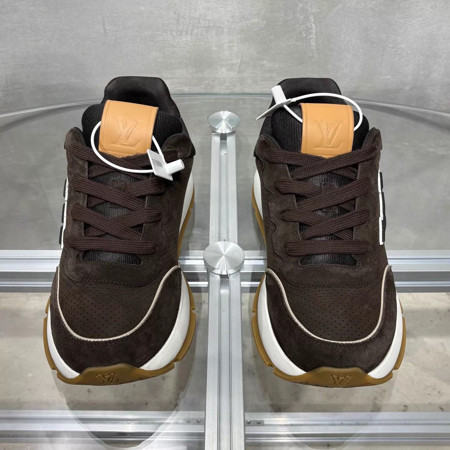Louis Vuitton LV Classic Brown Suede Sneakers UK7 41 Size US 8 / EU 41 - 1 Thumbnail