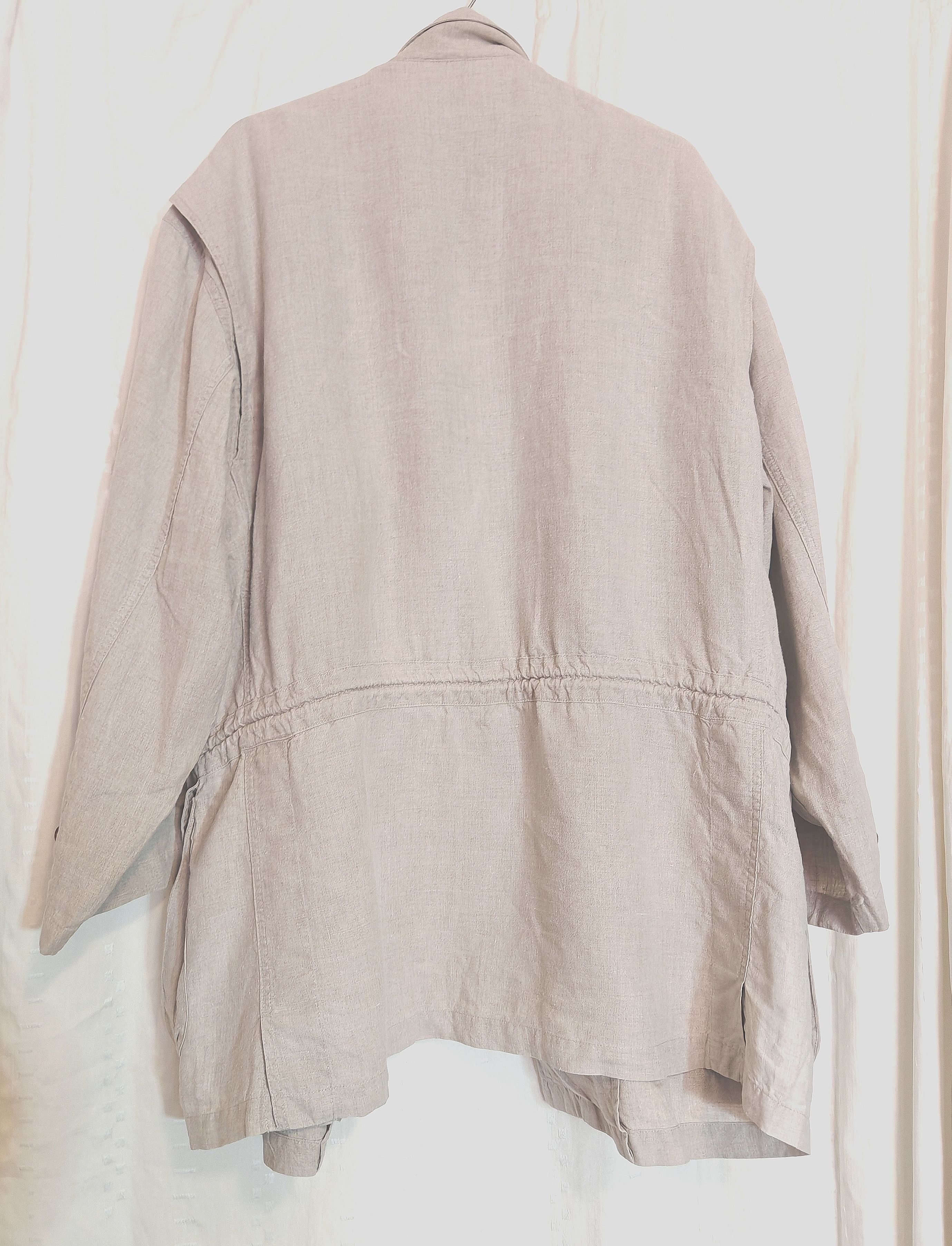 J. Peterman Vintage J.Peterman Linen Men's Safari Utility Jacket size L Size US L / EU 52-54 / 3 - 5 Thumbnail