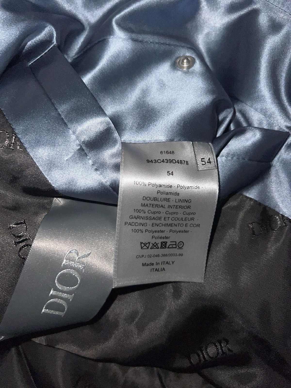 Dior × Stussy Dior x Stussy Bomber Jacket Size US L / EU 52-54 / 3 - 14 Thumbnail