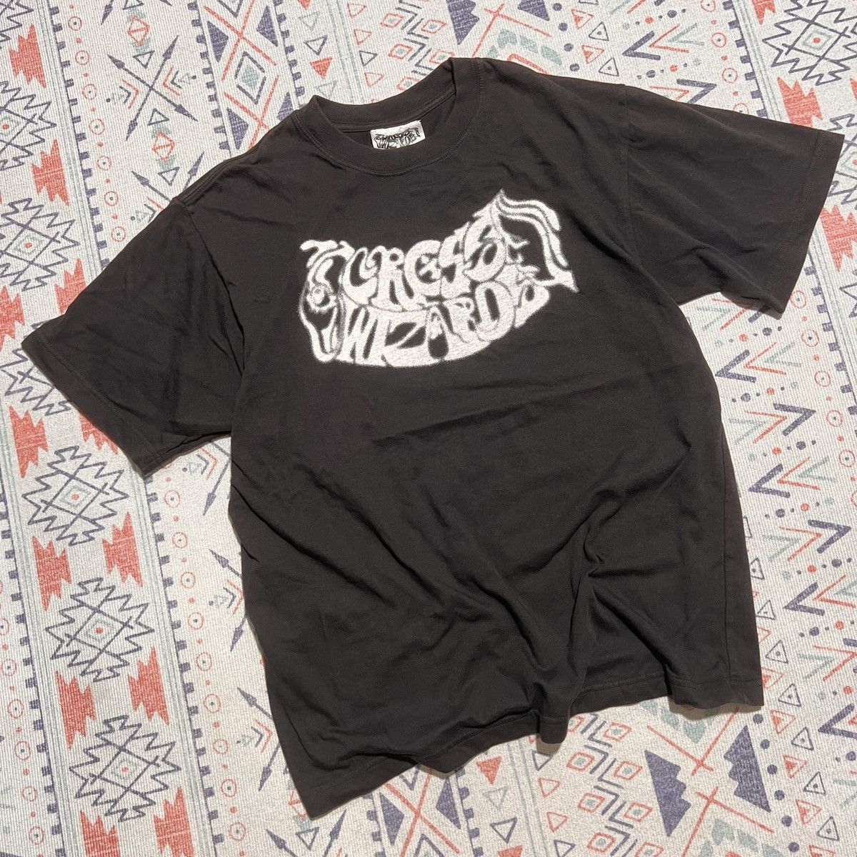 Japanese Brand × Vintage Vintage Wizard Graphic Tshirt Japan Pro Wrestling Size US M / EU 48-50 / 2 - 5 Thumbnail