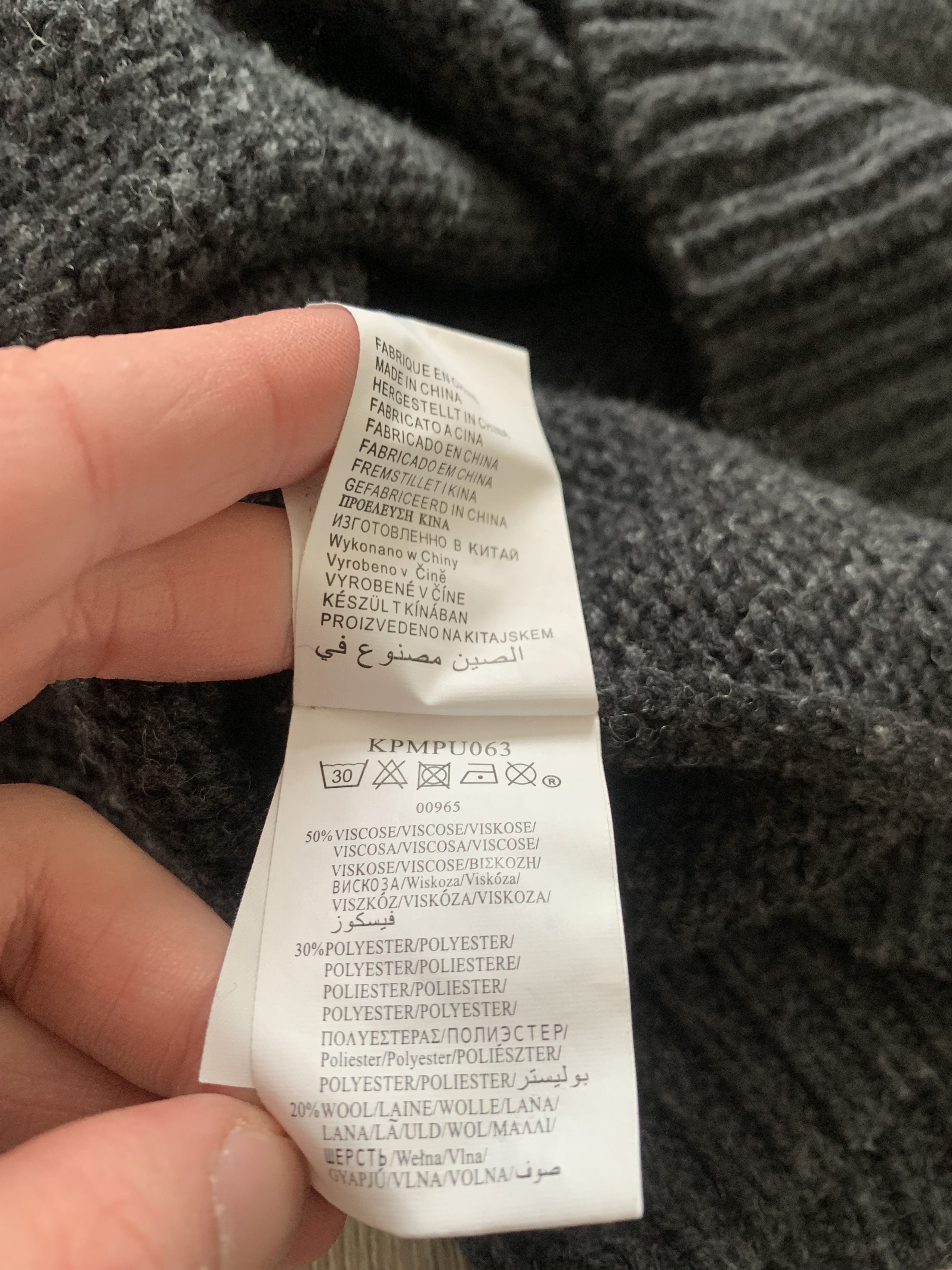 Quicksilver Vintage Quicksilver Grey Wool 1\4 Zip Sweater Size US M / EU 48-50 / 2 - 7 Thumbnail