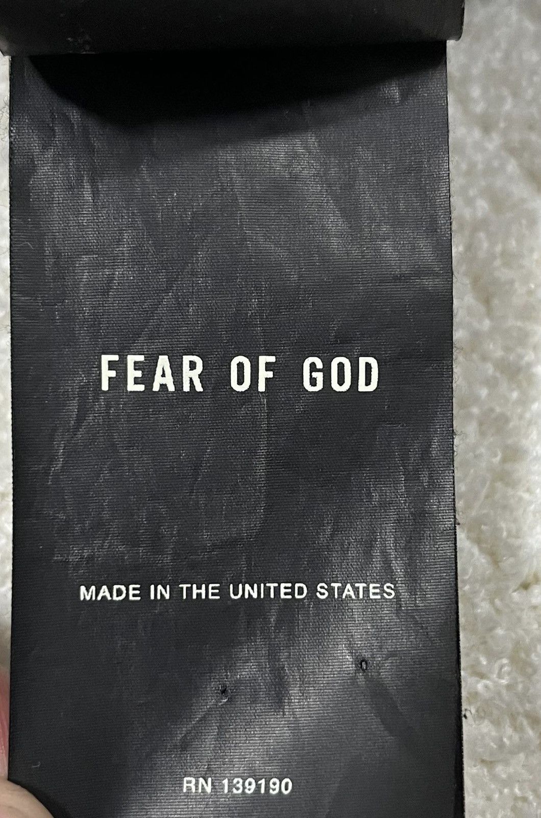 Fear of God 💠Fear of god💠 SWEATSHIRT BLACK Size US M / EU 48-50 / 2 - 7 Thumbnail