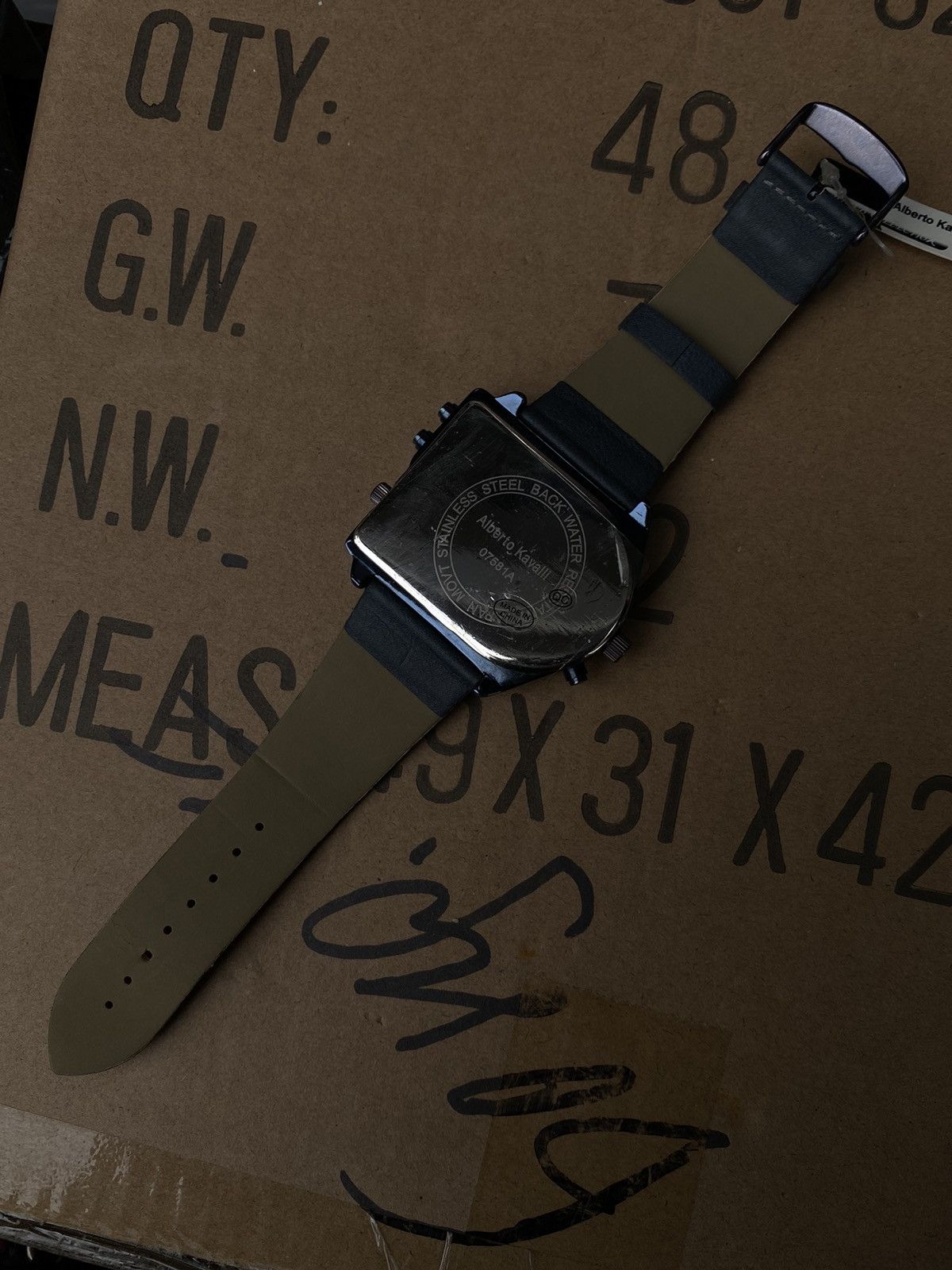 Vintage Futuristic Alberto Kavalli Unique Digital-Analog Watch Size ONE SIZE - 8 Thumbnail