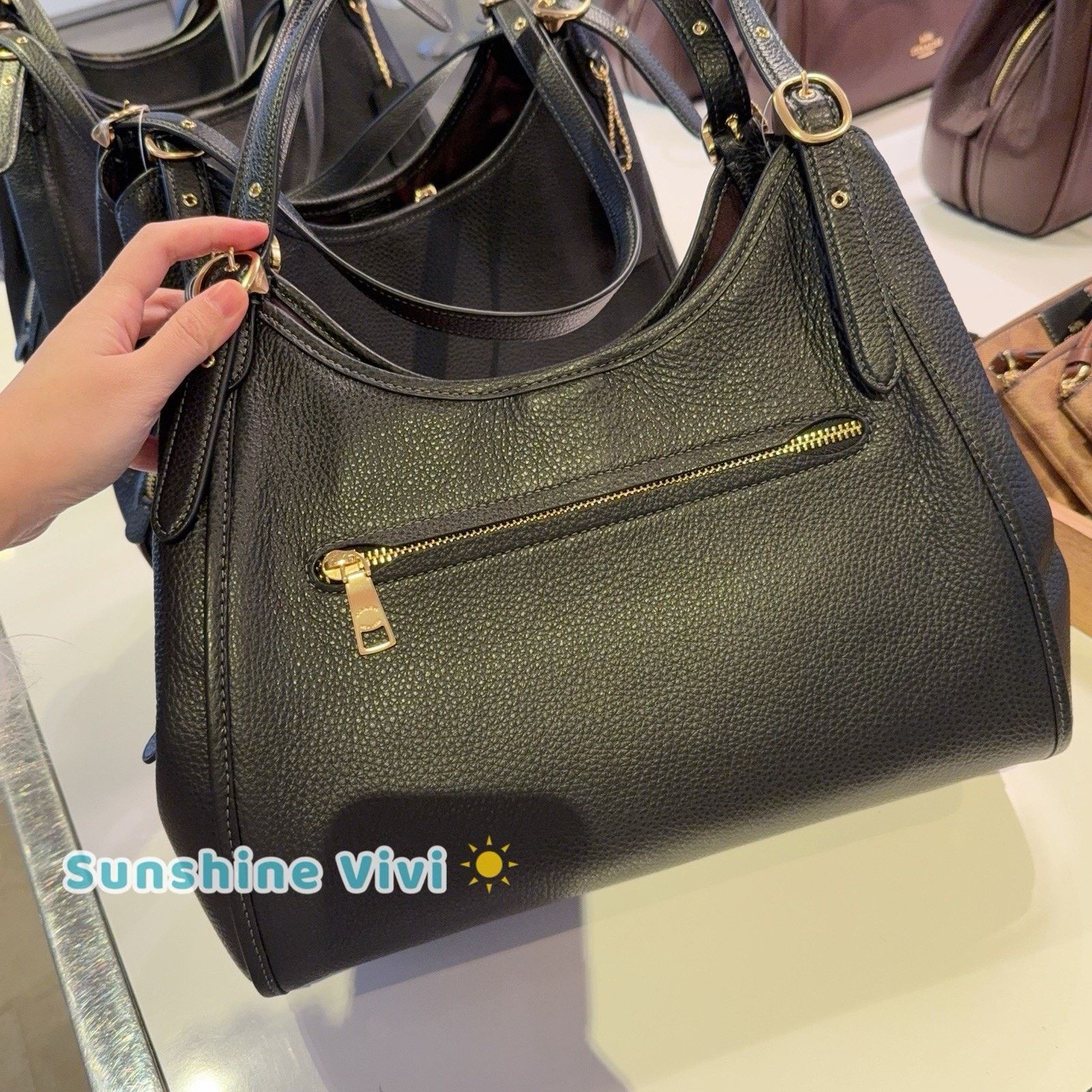 Coach NWT Bundle Coach Crystal Cherry Charm CCD32 & CAQ86 Erin Bag Size ONE SIZE - 8 Thumbnail
