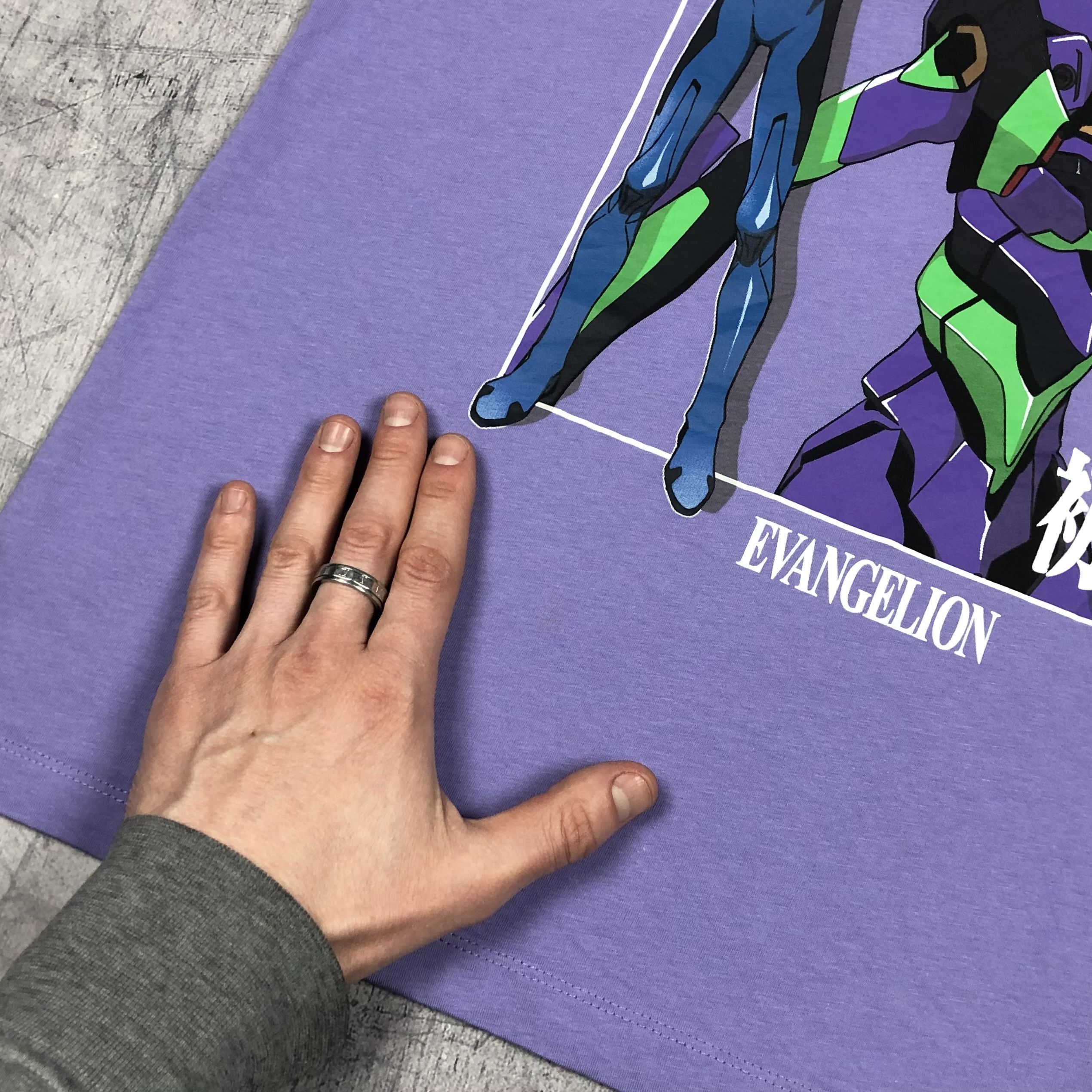 Anime Evangelion Khara Manga Tee Size US XL / EU 56 / 4 - 11 Thumbnail