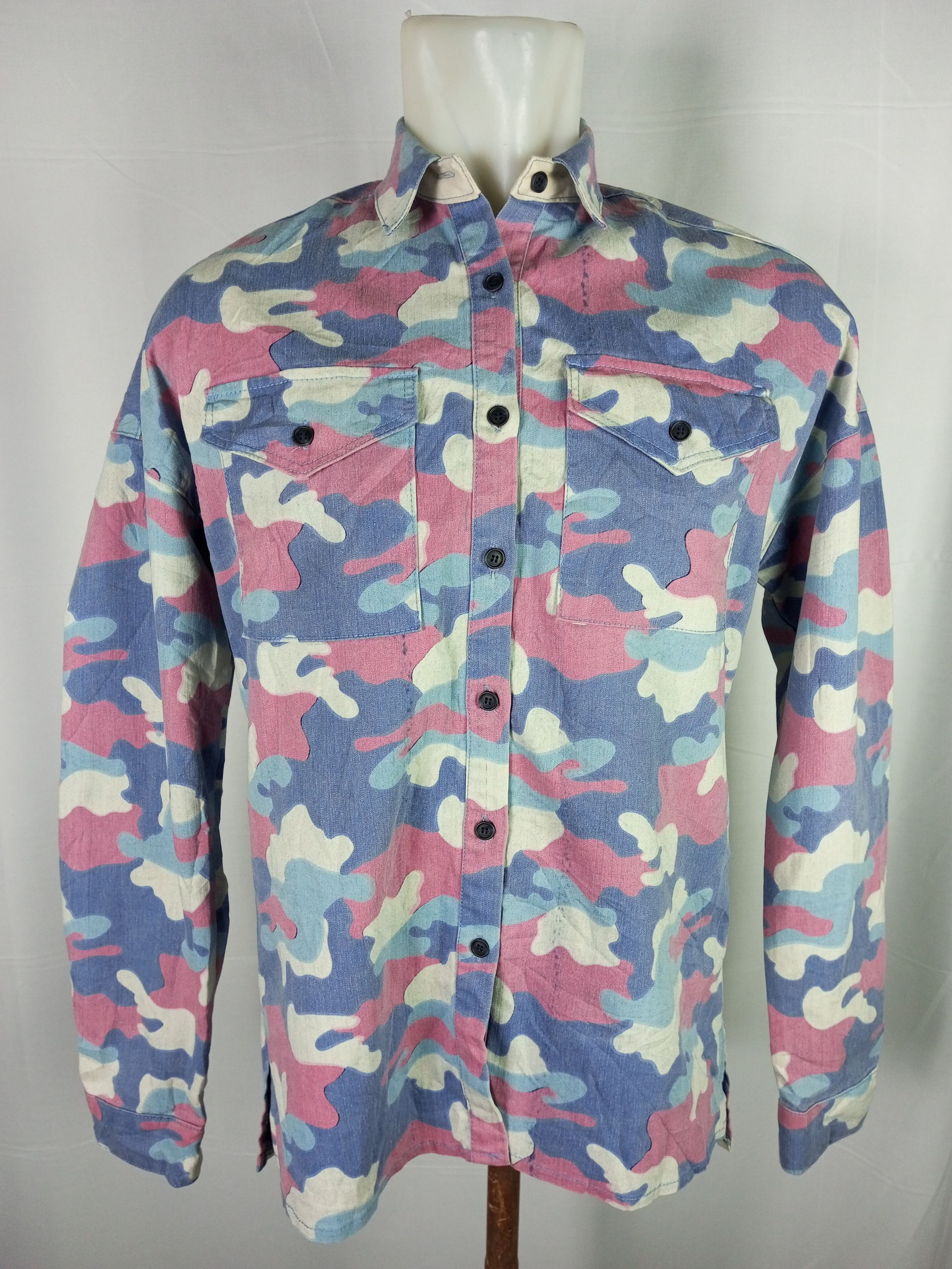Japanese Brand Jolichiot multi colour camo street wear bape style Size US M / EU 48-50 / 2 - 1 Thumbnail