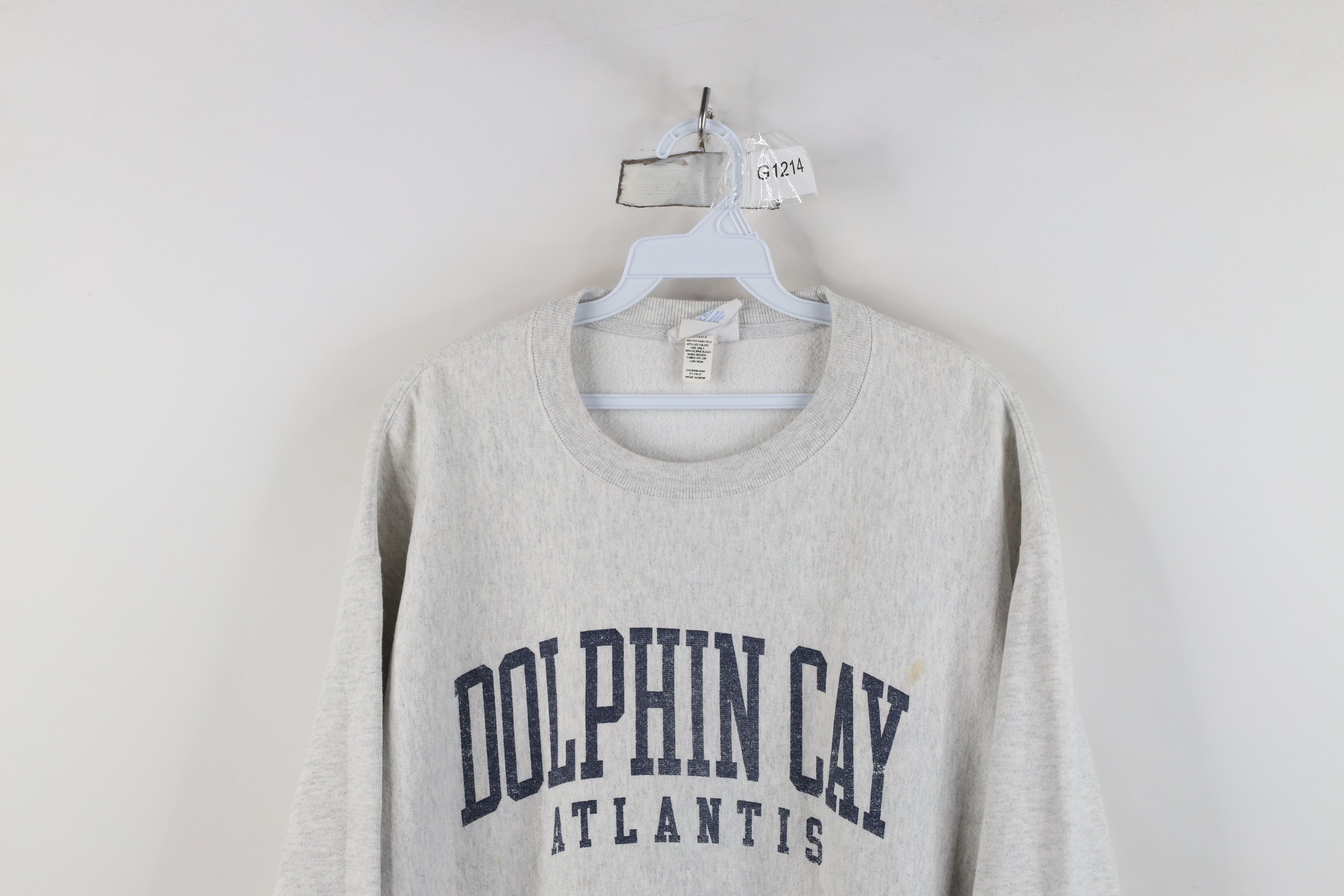 Champion Champion Reverse Weave Dolphin Cay Atlantis Sweatshirt Gray Size US XL / EU 56 / 4 - 2 Thumbnail