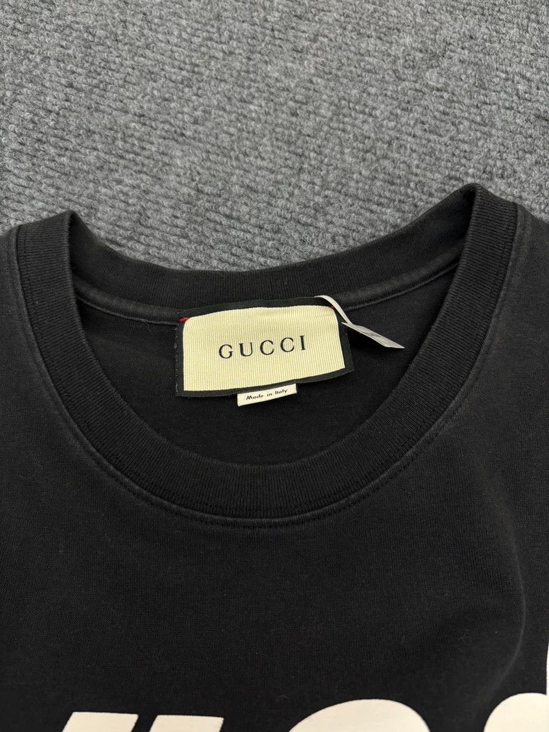 Gucci Gucci Black lightning logo short sleeves 2502-Nextarrow Size US XXL / EU 58 / 5 - 4 Thumbnail