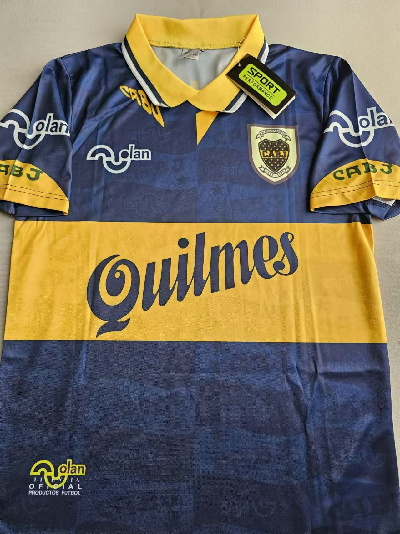 Other 95-96 Boca Juniors #10 Maradona Jersey Home XL Size US XL / EU 56 / 4 - 3 Thumbnail