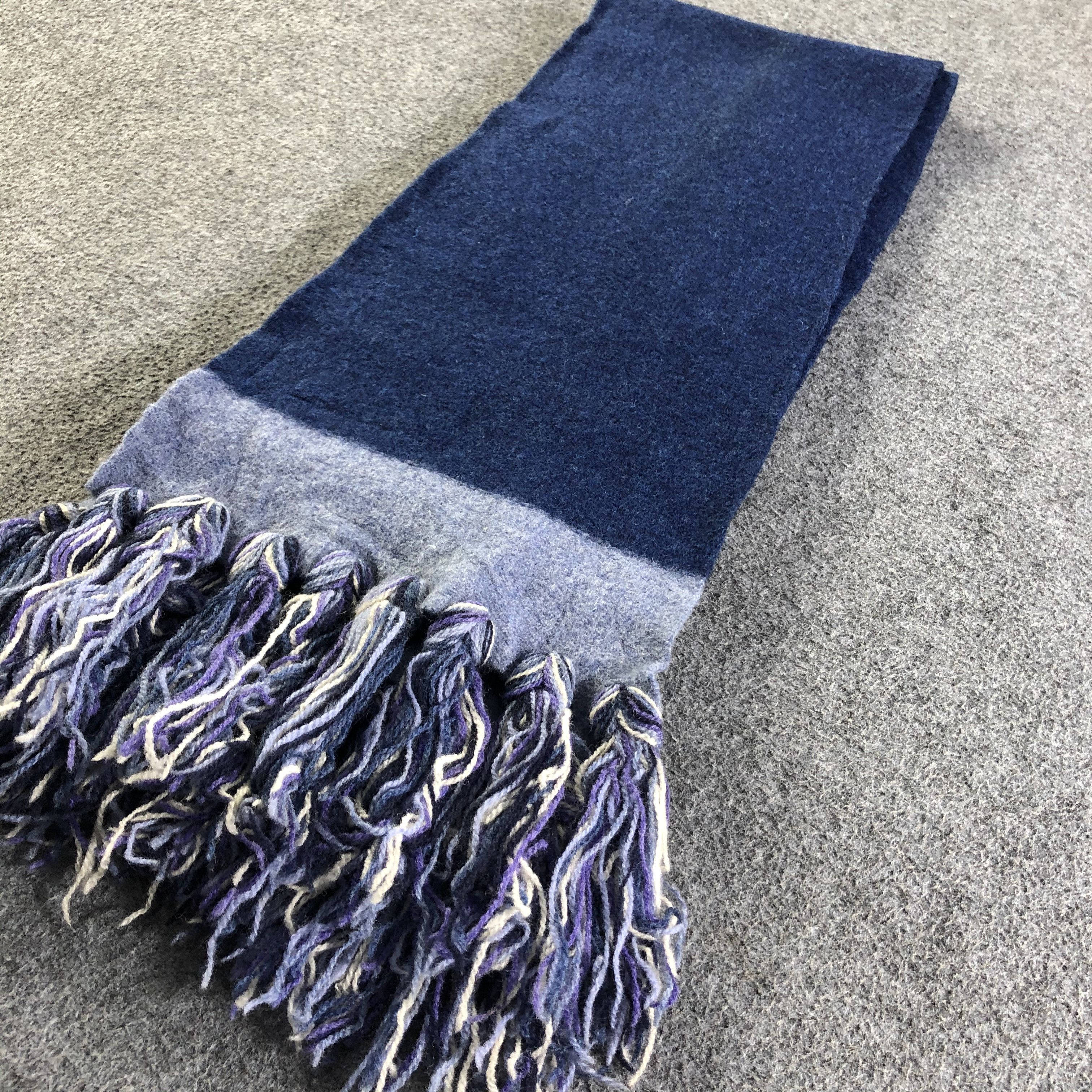Ships Jet Blue Ships Jet Blue Scarf / Muffler / Neckwear P138 Size ONE SIZE - 4 Thumbnail