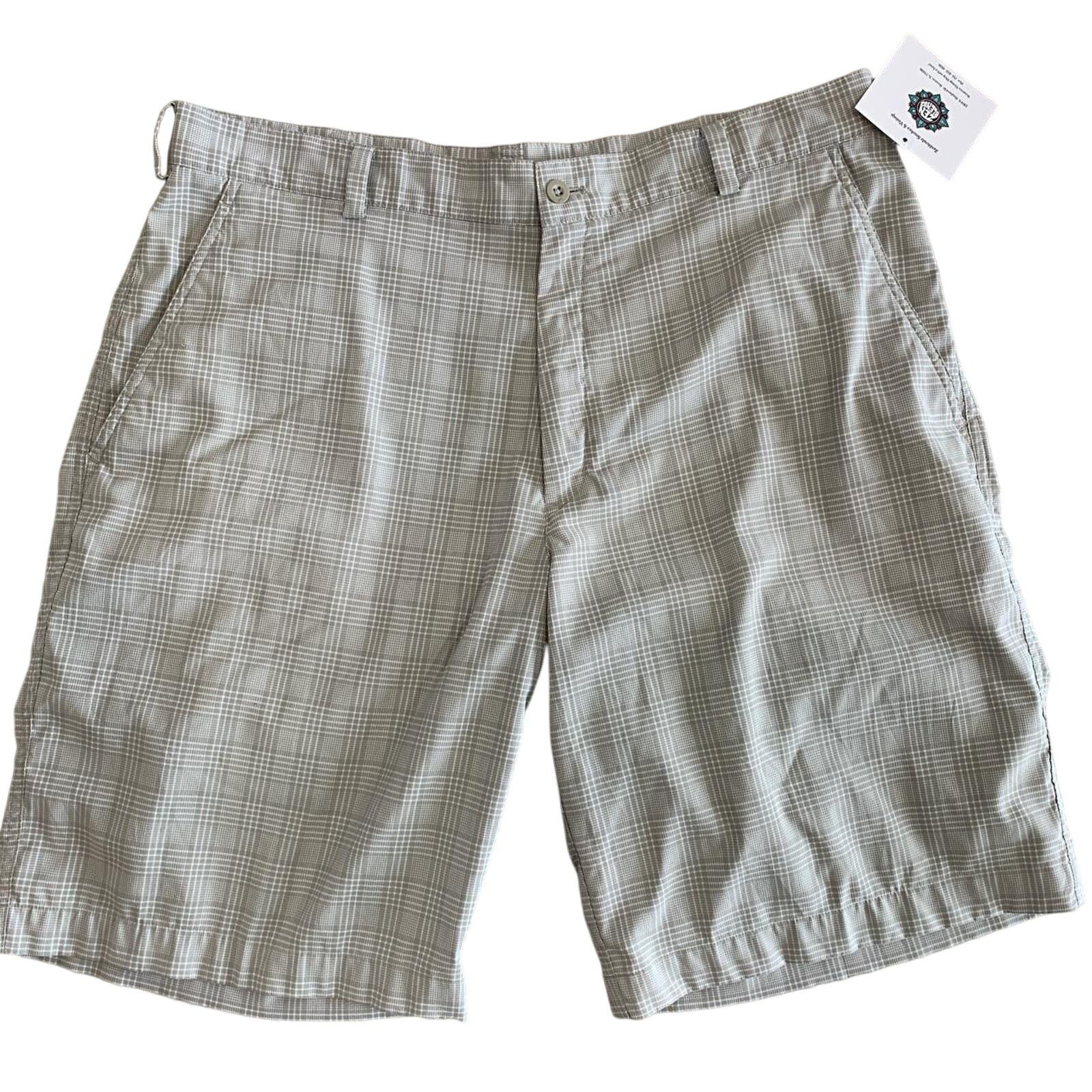 Nike Men's Nike Dri-fit plaid dad shorts Size US 36 / EU 52 - 1 Thumbnail