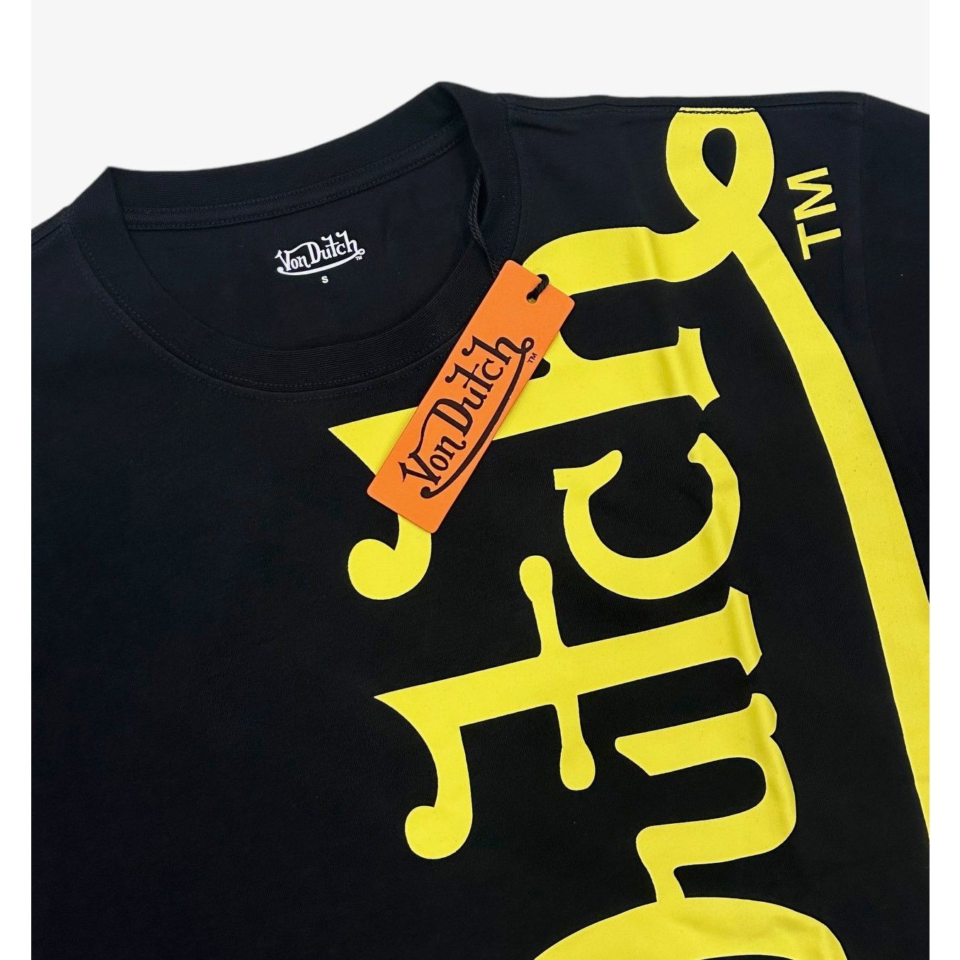 Von Dutch Von Dutch T-Shirt Vertical Logo Oversized Heavyweight Tee Size US M / EU 48-50 / 2 - 2 Thumbnail