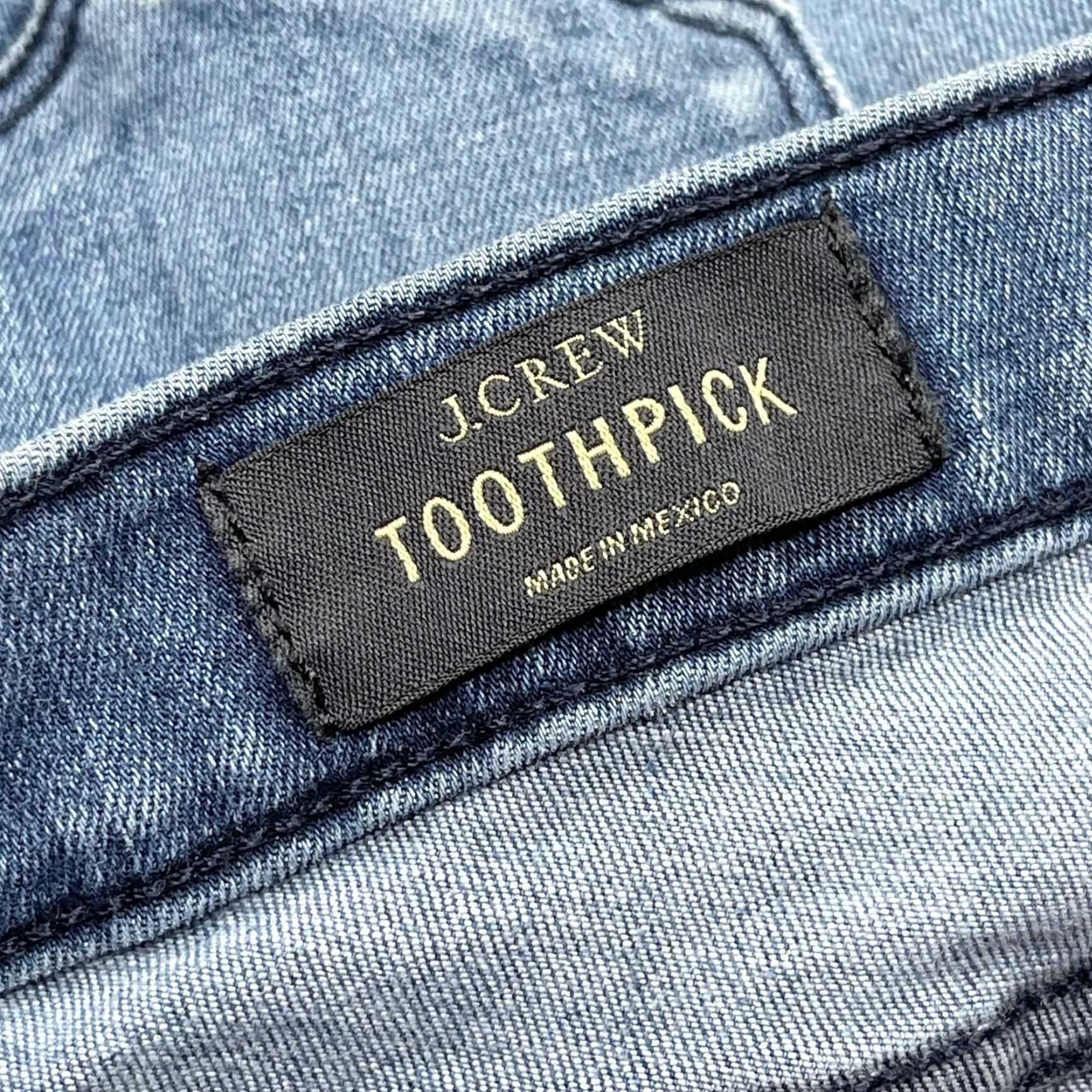 J.Crew J.Crew Jeans Women 24 Denim Blue Straight Leg Pocket 5-Pocket Cotton Blend Zip Regular Rise Low Inseam 26 In. Vintage? No Millennials? Size 26" / US 2 / IT 38 - 6 Thumbnail