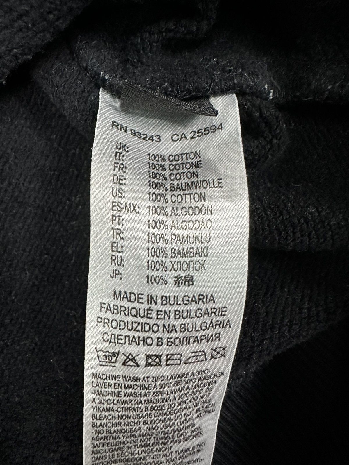 Diesel Crewneck Diesel Big Logo Black Sweatshirt Z334 Size US L / EU 52-54 / 3 - 10 Thumbnail