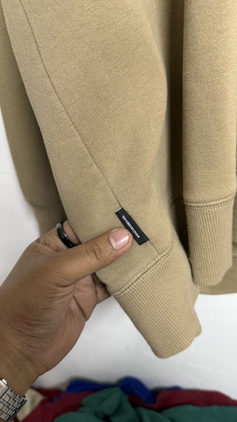 GU × Undercover GU X UNDERCOVER HOODIE BROWN XXL Size US XXL / EU 58 / 5 - 4 Thumbnail