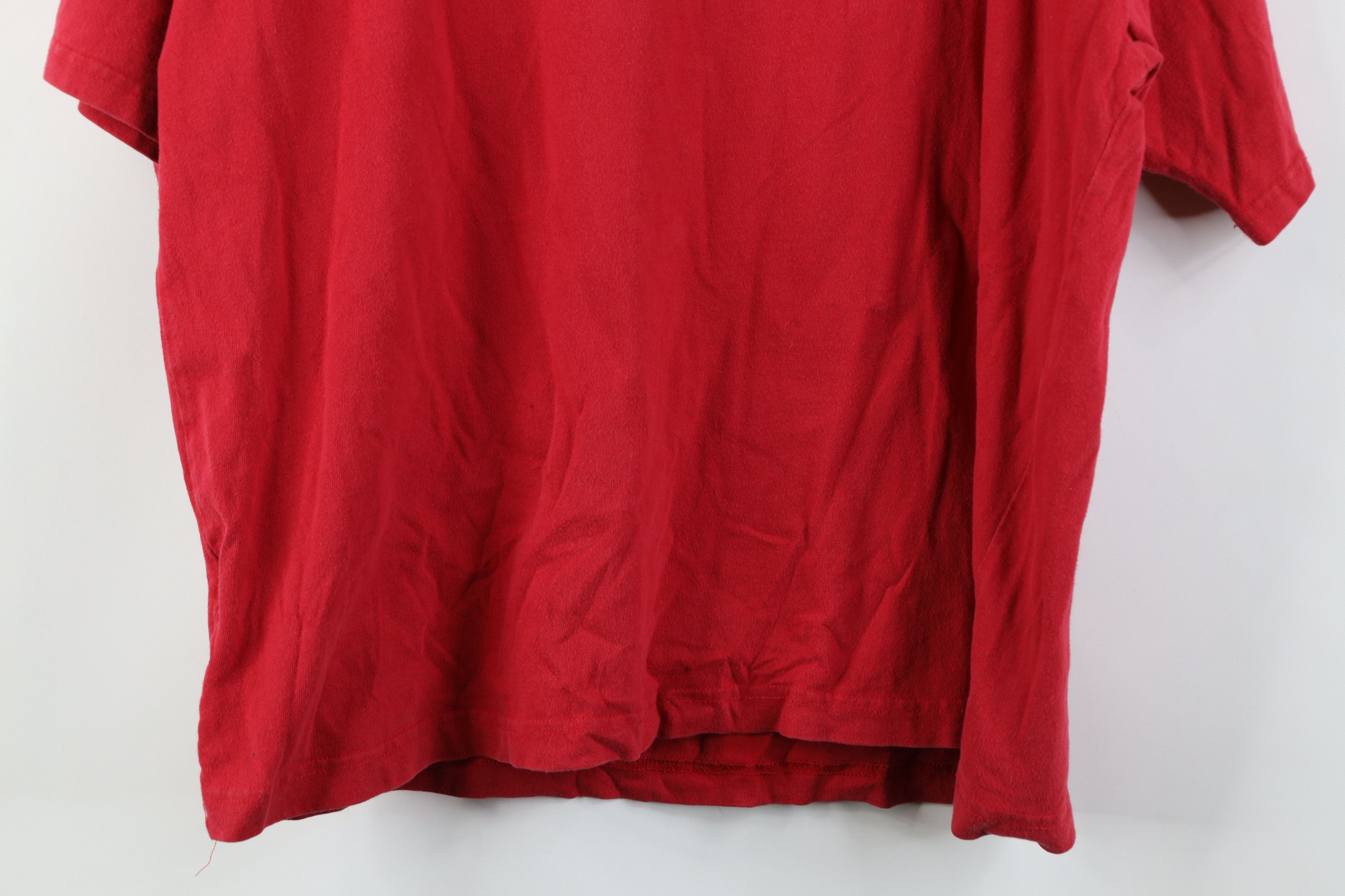 Levi's Vintage 90s Levis Spell Out Short Sleeve T-Shirt Red Size M / US 6-8 / IT 42-44 - 13 Thumbnail