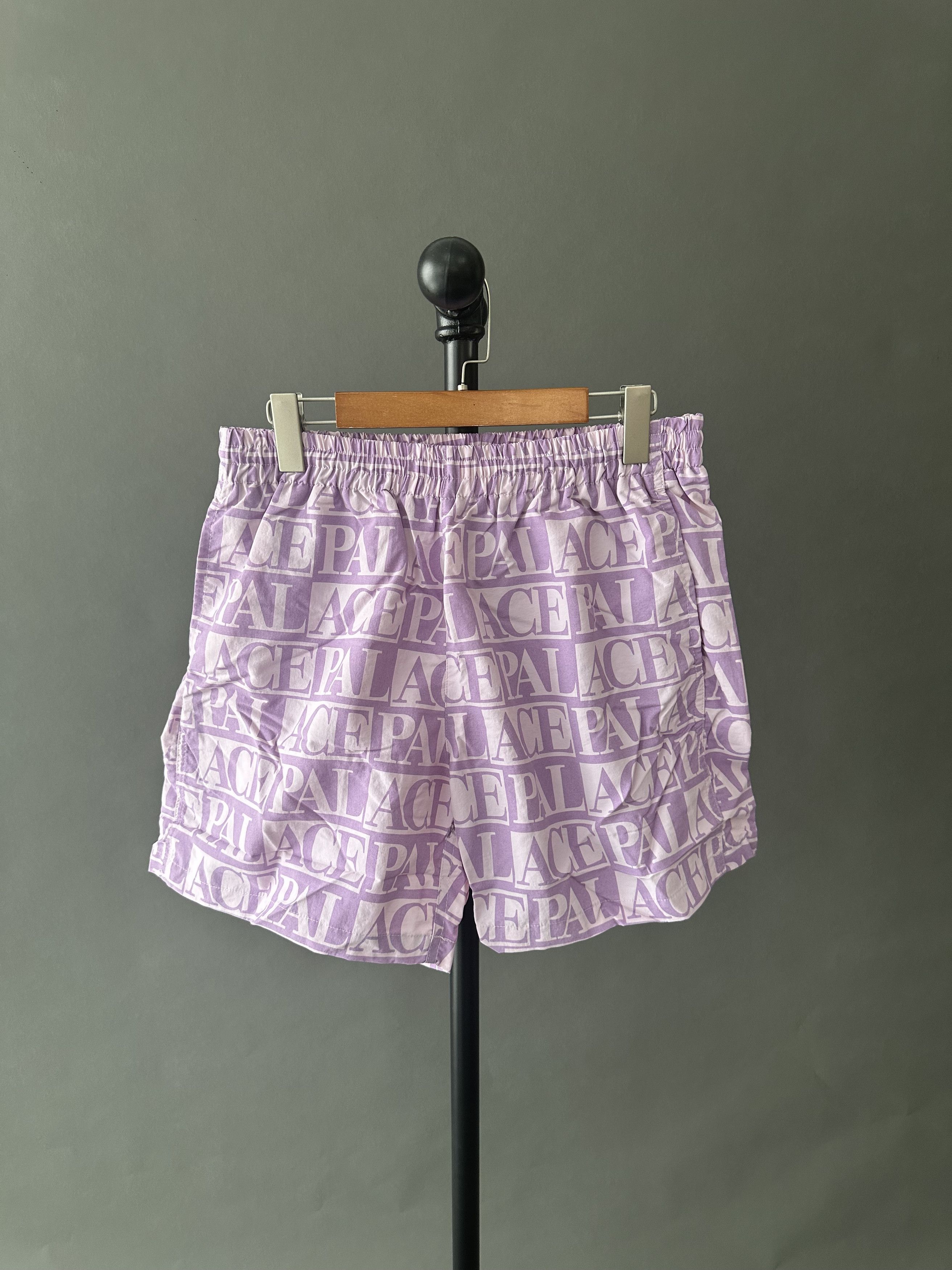 Palace Domino Print Swim Shorts (Lilac) Size US 30 / EU 46 - 1 Thumbnail