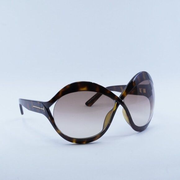Tom Ford Tom Ford Carine-02 FT0902 52F Sunglasses Havana  display picture 3