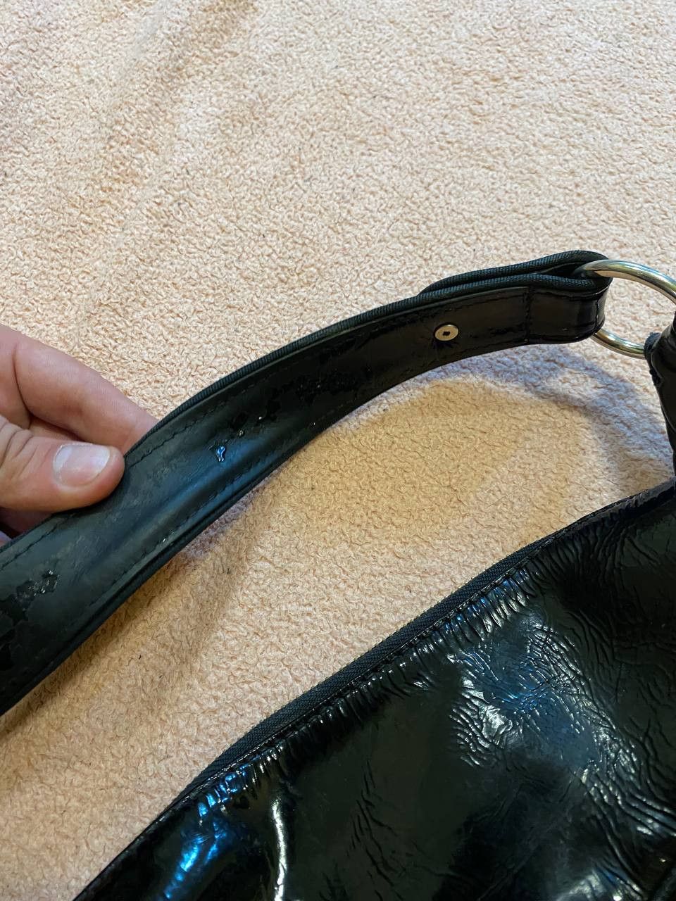 Juicy Couture LUXURY Black Belt Bag Y2K Juicy Couture VINTAGE Size ONE SIZE - 9 Thumbnail