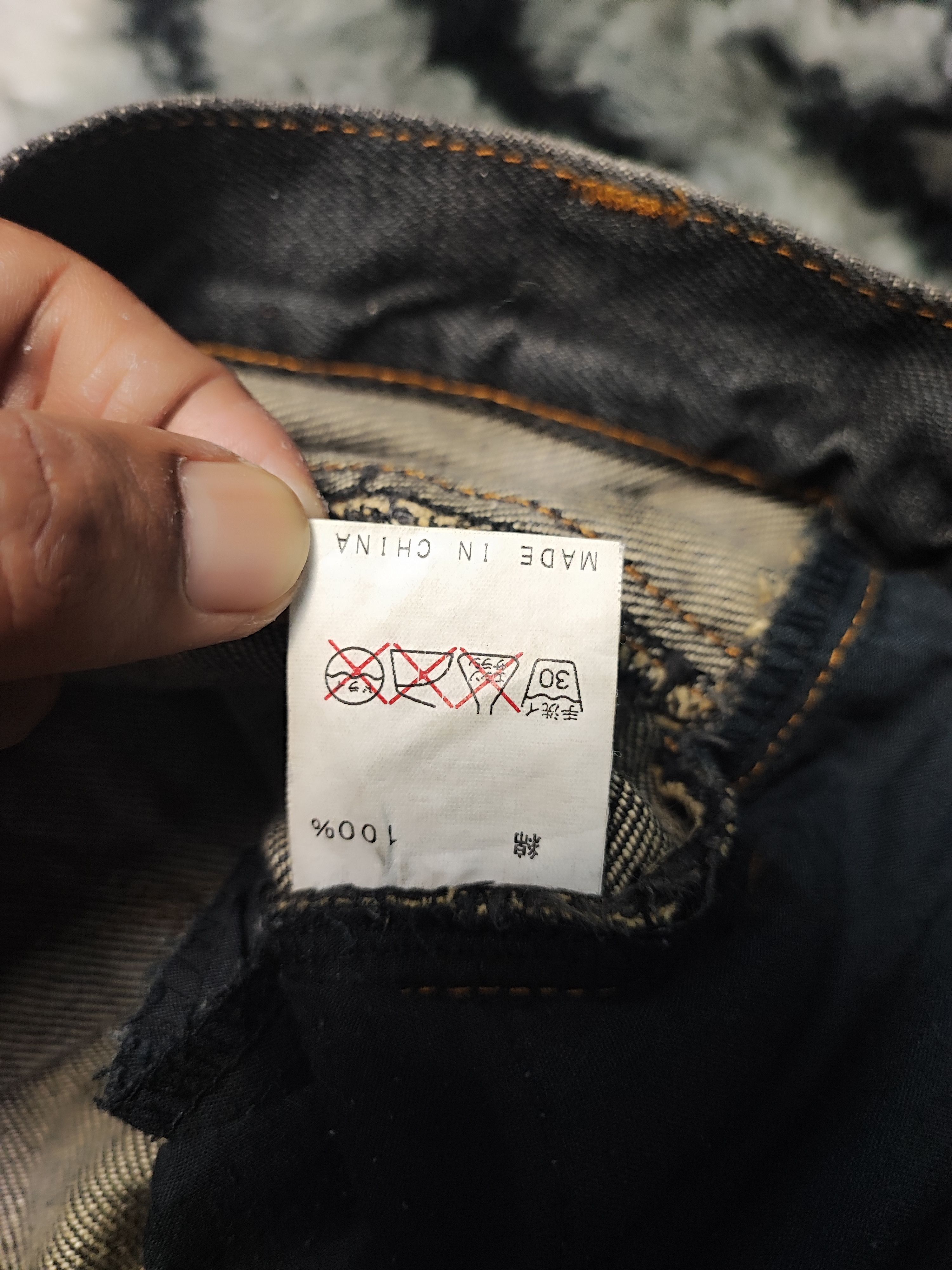 Japanese Brand Morgan Homme Patch Work Denim Size US 32 / EU 48 - 13 Thumbnail