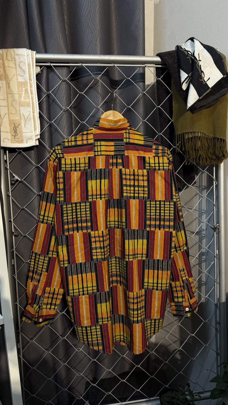 Beams Japan Beams Japanese Brand Printed Button Down Shirt Size US L / EU 52-54 / 3 - 3 Thumbnail