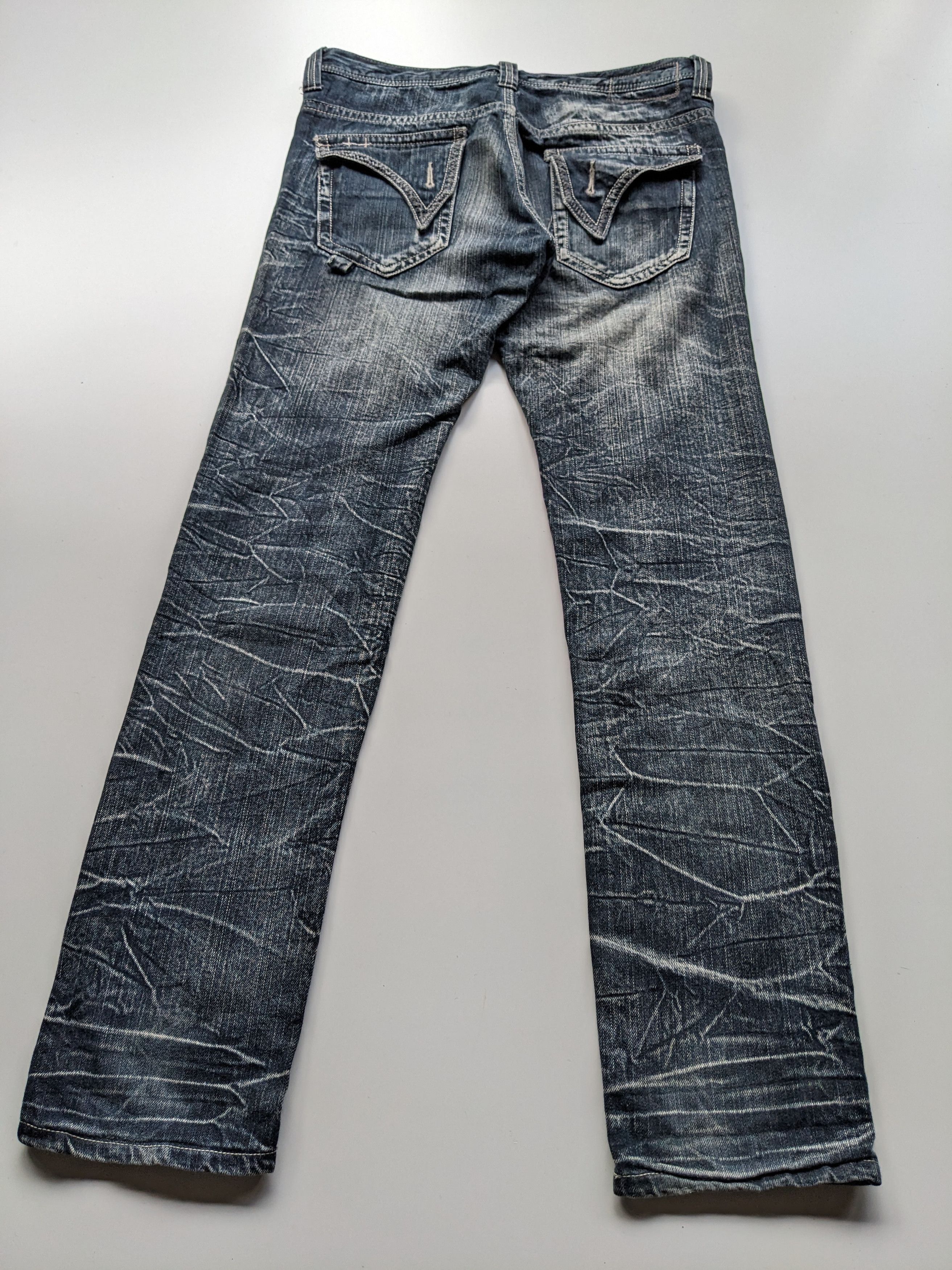 Hysteric Glamour × Japanese Brand × Tornado Mart Blow by Blue thunder clawmark like Hysteric Glamour Size US 34 / EU 50 - 6 Thumbnail