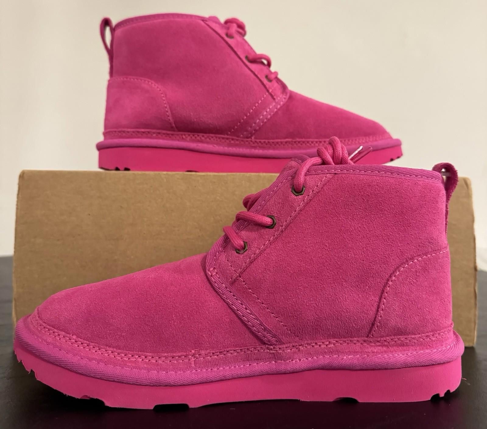 Ugg UGG Neumel II Kids' Suede Boots (Size 5 Youth) Rock Rose Size US 5 / EU 37 - 3 Thumbnail