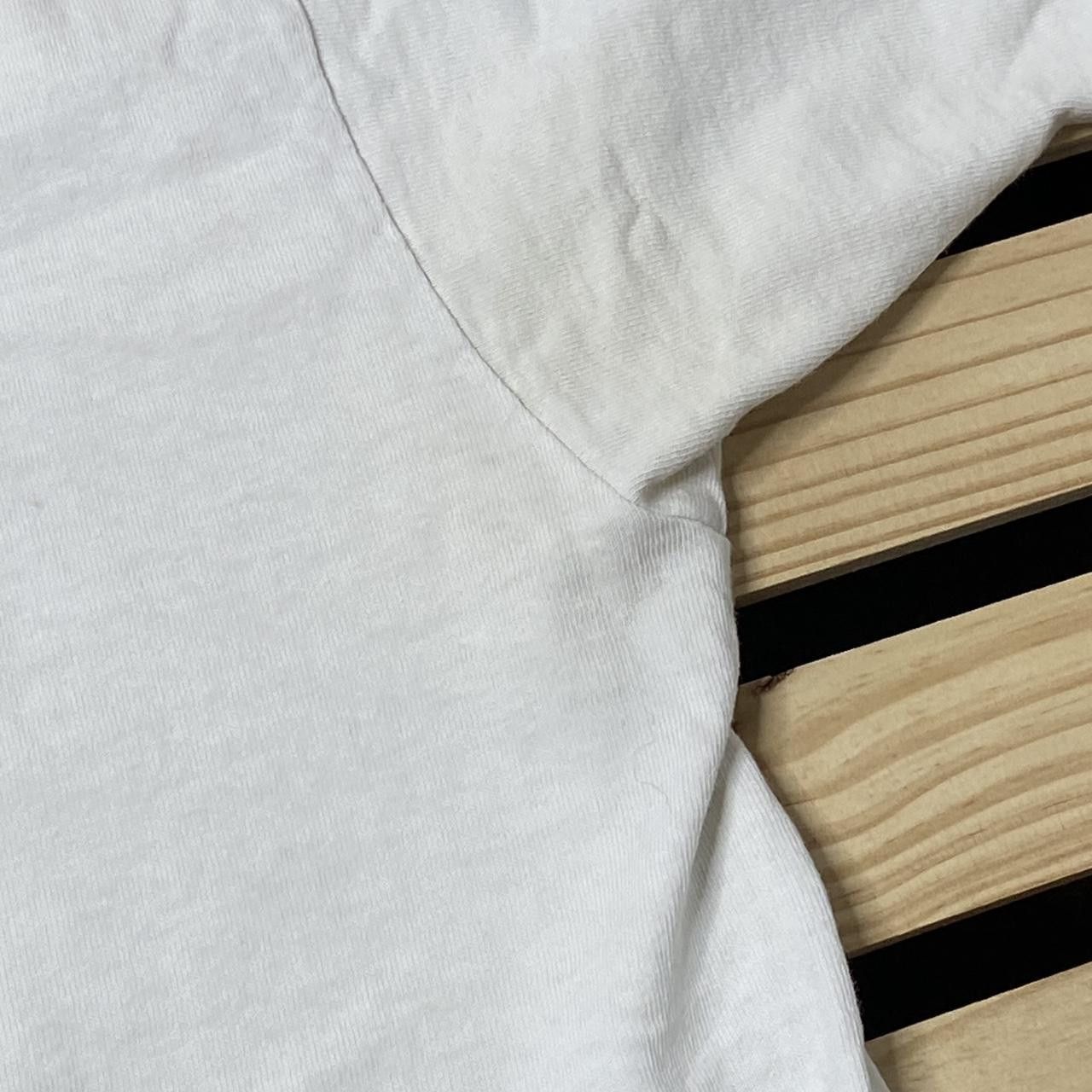 Fruit Of The Loom Vintage Big Play White Thrashed Baseball Tee Size Large Size US L / EU 52-54 / 3 - 5 Thumbnail