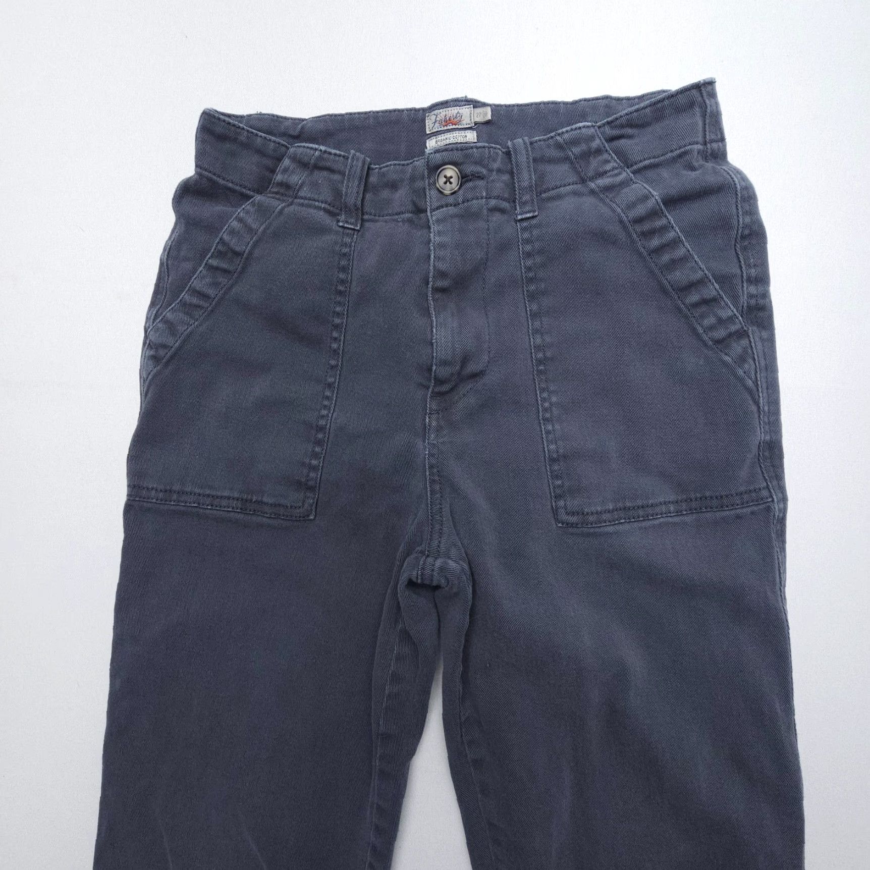 Faherty Faherty Pants in Washed Black Size 27 Cotton Blend Chino Straight Flat Front Regular Classic City Womens Size 27" / US 4 / IT 40 - 5 Thumbnail