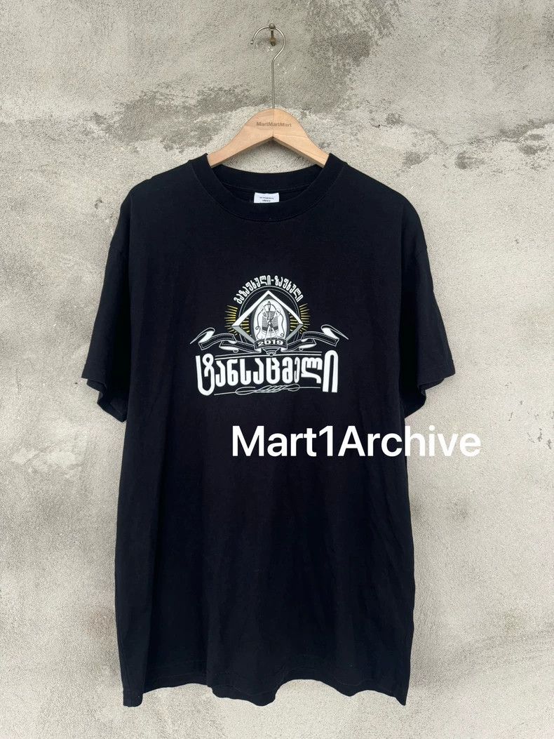 Vetements Vetements 19ss Georgian Scissors Scissors Short Sleeves 250 Size US S / EU 44-46 / 1 - 1 Thumbnail