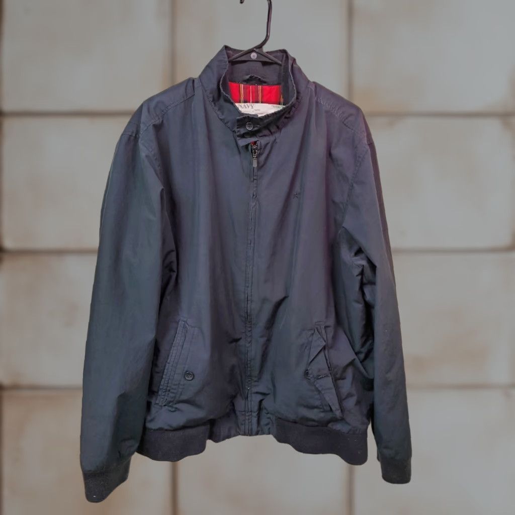 Old Navy Old Navy Jacket XL Black P.S. Smith Bomber Lined Full Zip Pockets Wool? No, Polyurethane Shell Size US XL / EU 56 / 4 - 1 Thumbnail