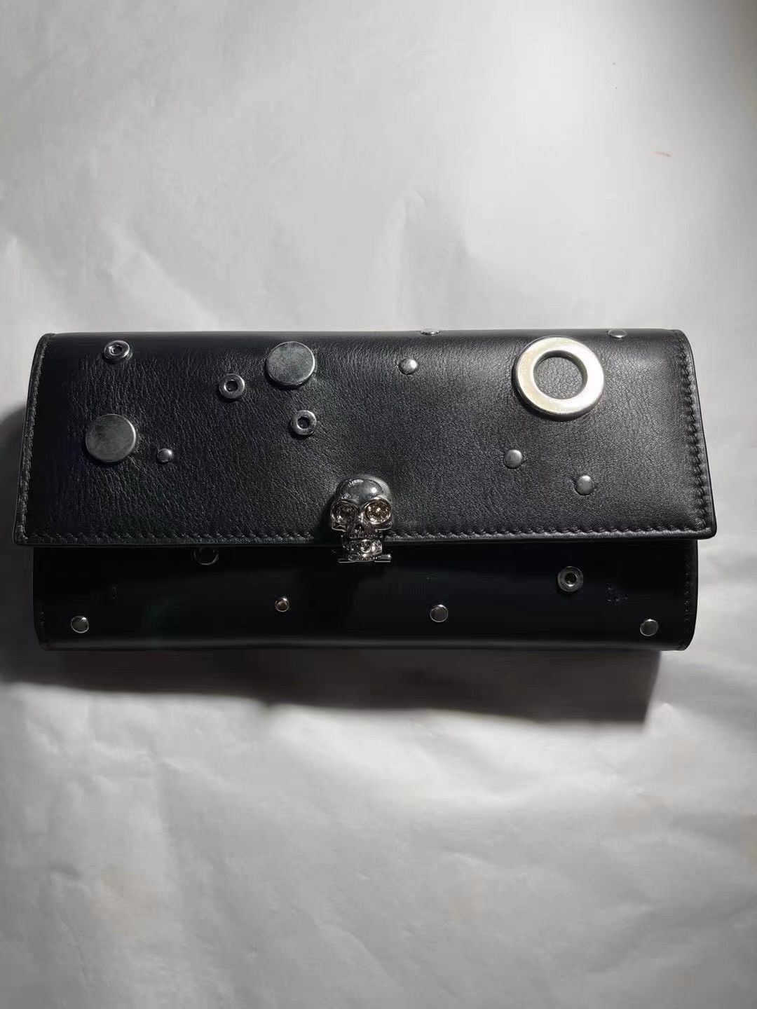 Alexander McQueen Alexander McQueen 17FW Ring & Rhinestone Skull Chain Ｑ25 Size ONE SIZE - 1 Thumbnail
