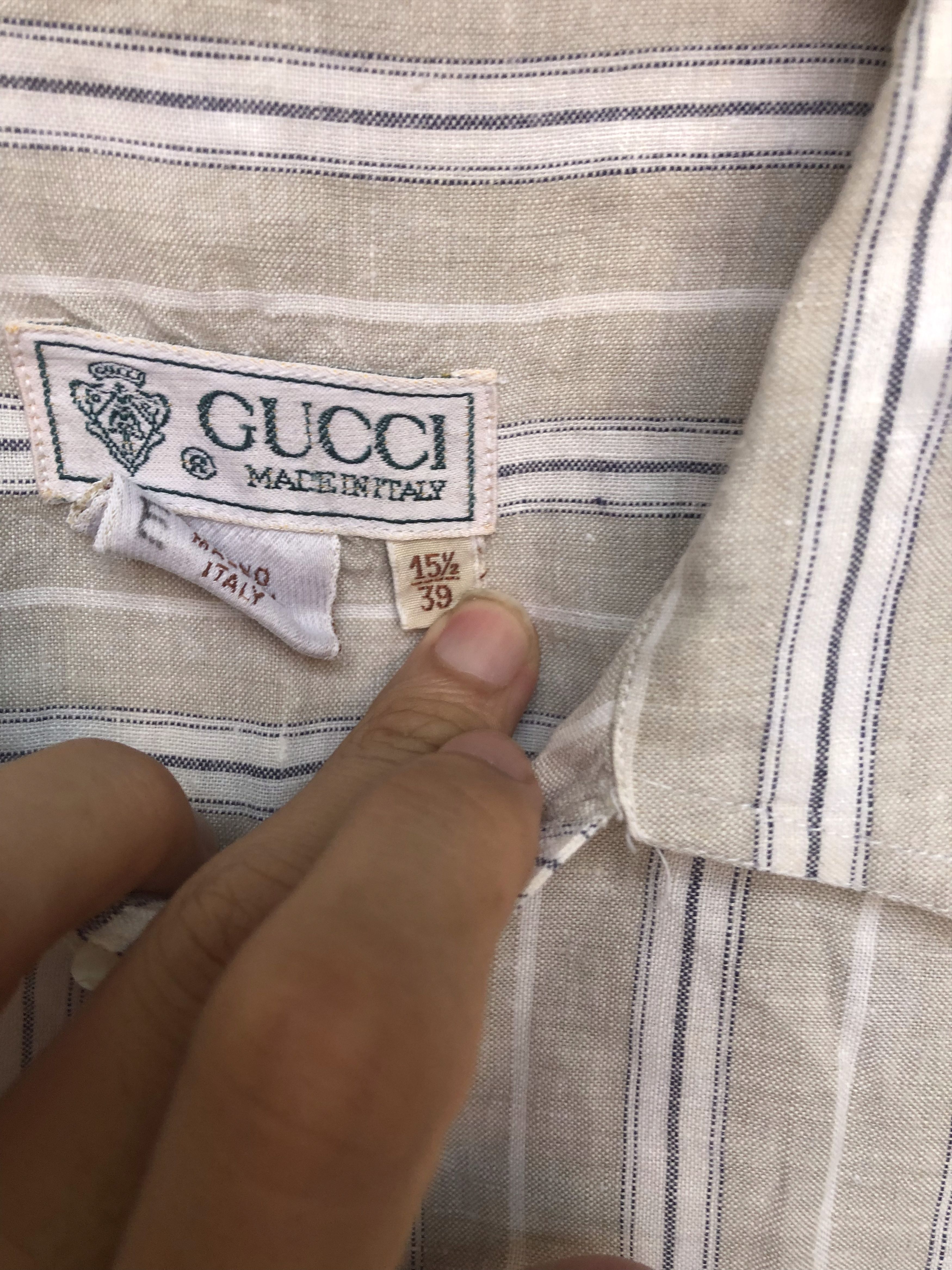 Gucci linen shirt Size US S / EU 44-46 / 1 - 6 Thumbnail