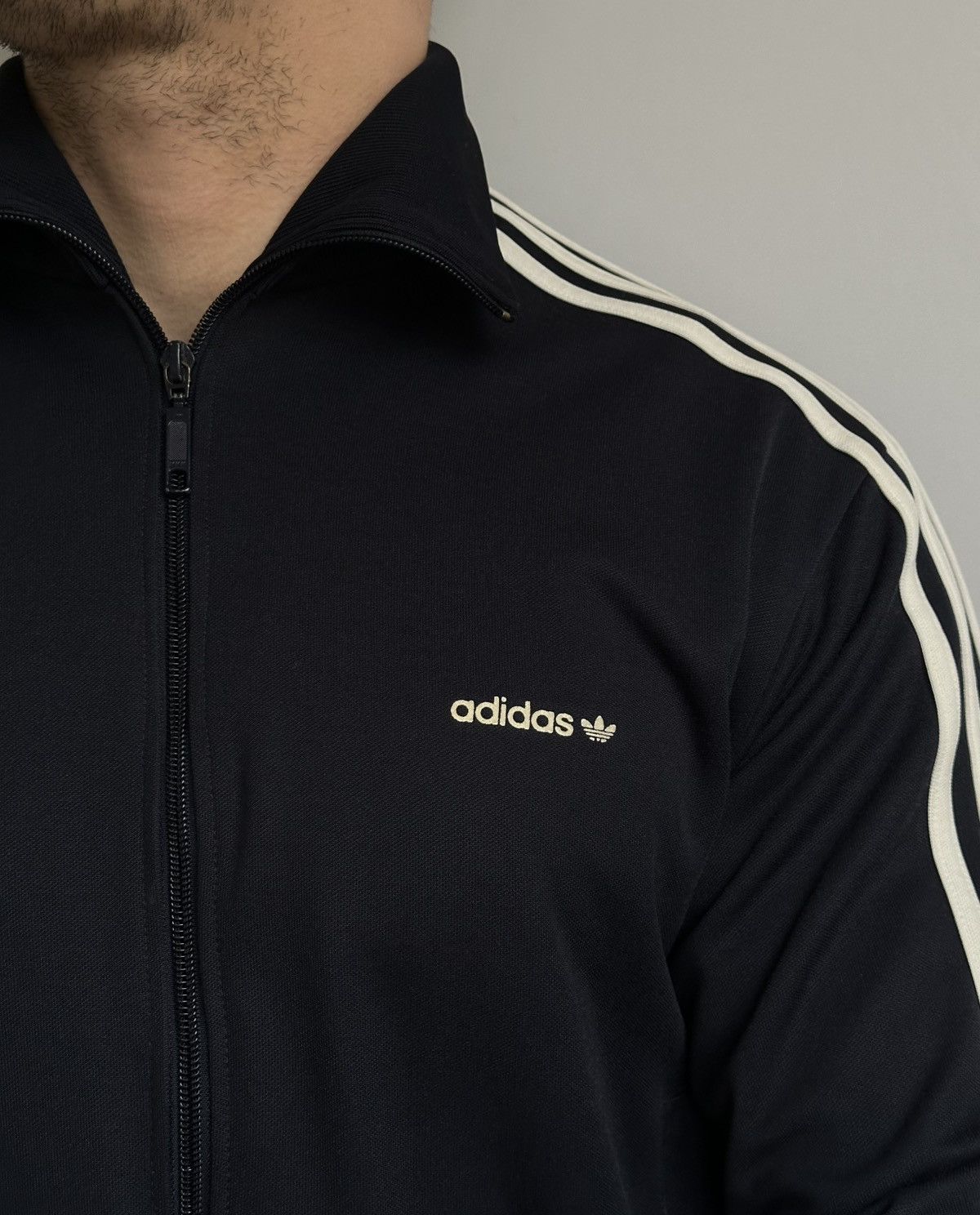 Adidas Adidas Originals Vintage Track Jacket 2000s Navy Size L Rare Size US M / EU 48-50 / 2 - 4 Thumbnail