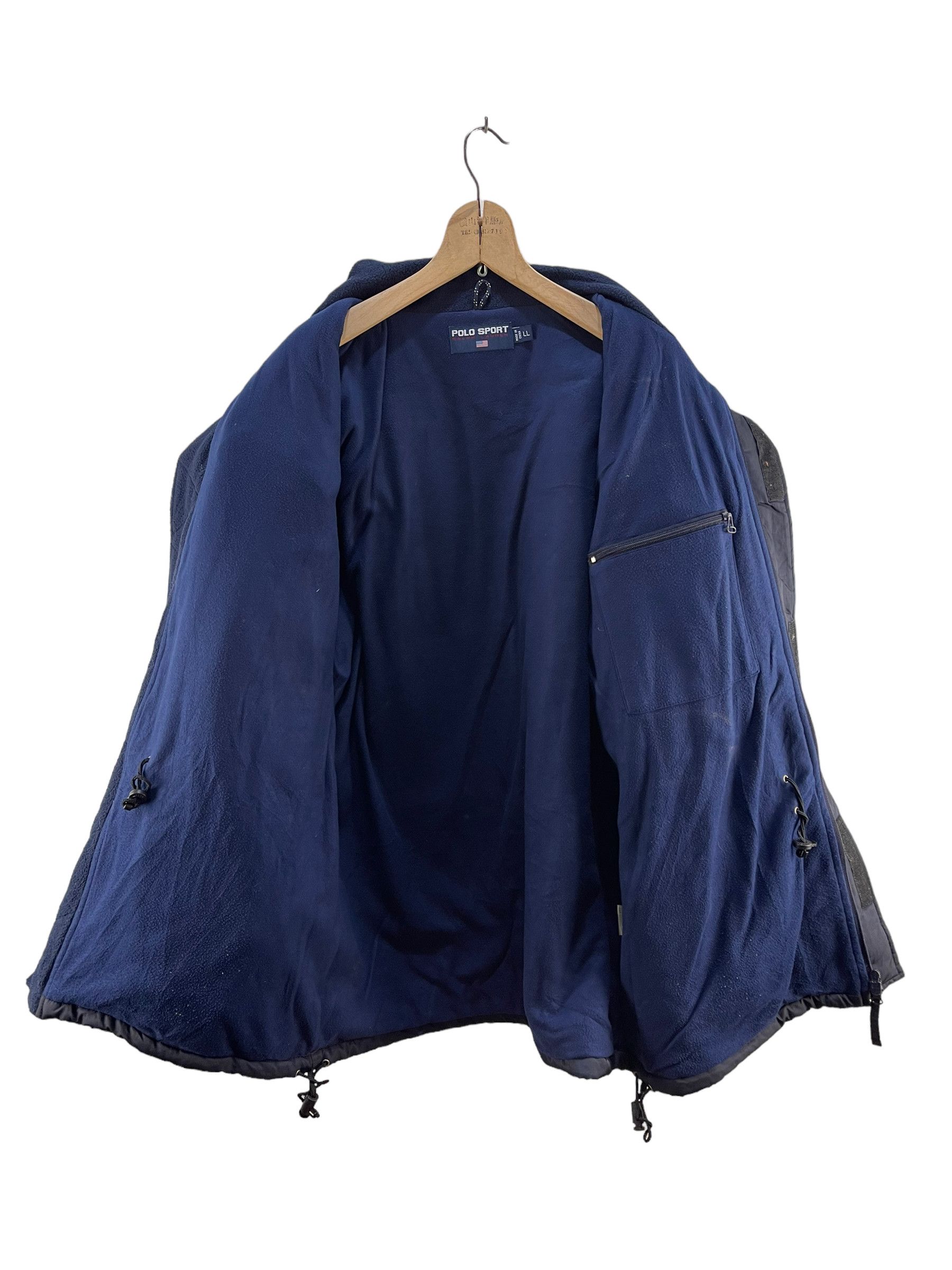 Polo Ralph Lauren Vintage Polo Sport Ralph Lauren Fleece Jacket Size L / US 10 / IT 46 - 3 Thumbnail