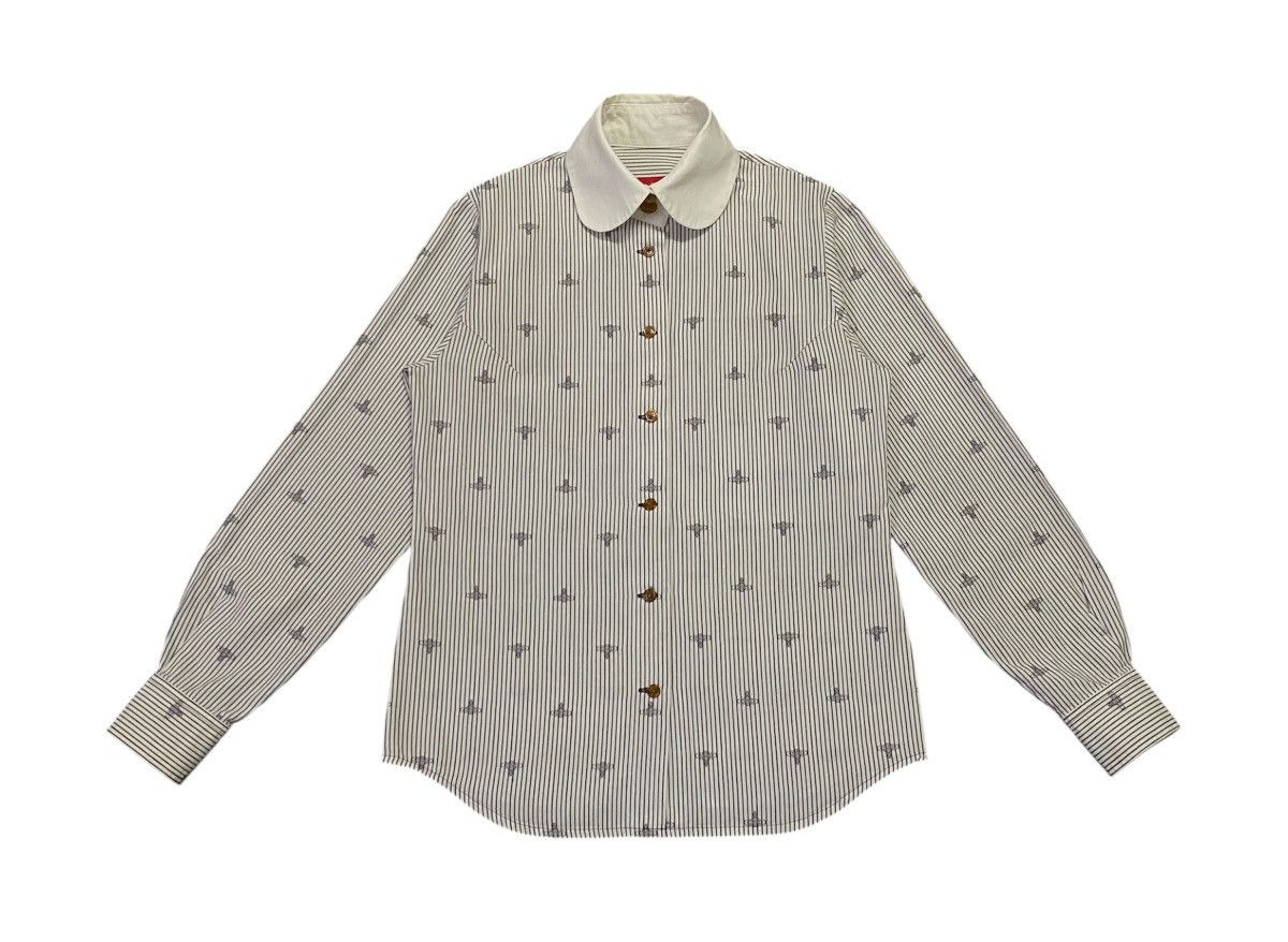 Vivienne Westwood Vivienne Westwood Red Label Monogram Shirt Button Ups Size M / US 6-8 / IT 42-44 - 3 Thumbnail
