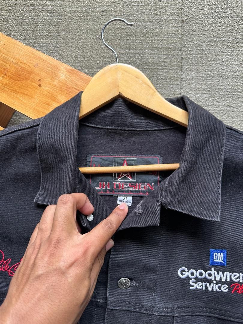 NASCAR × Vintage NASCAR DALE EARNHARDT DENIM JACKET Size US XL / EU 56 / 4 - 7 Thumbnail