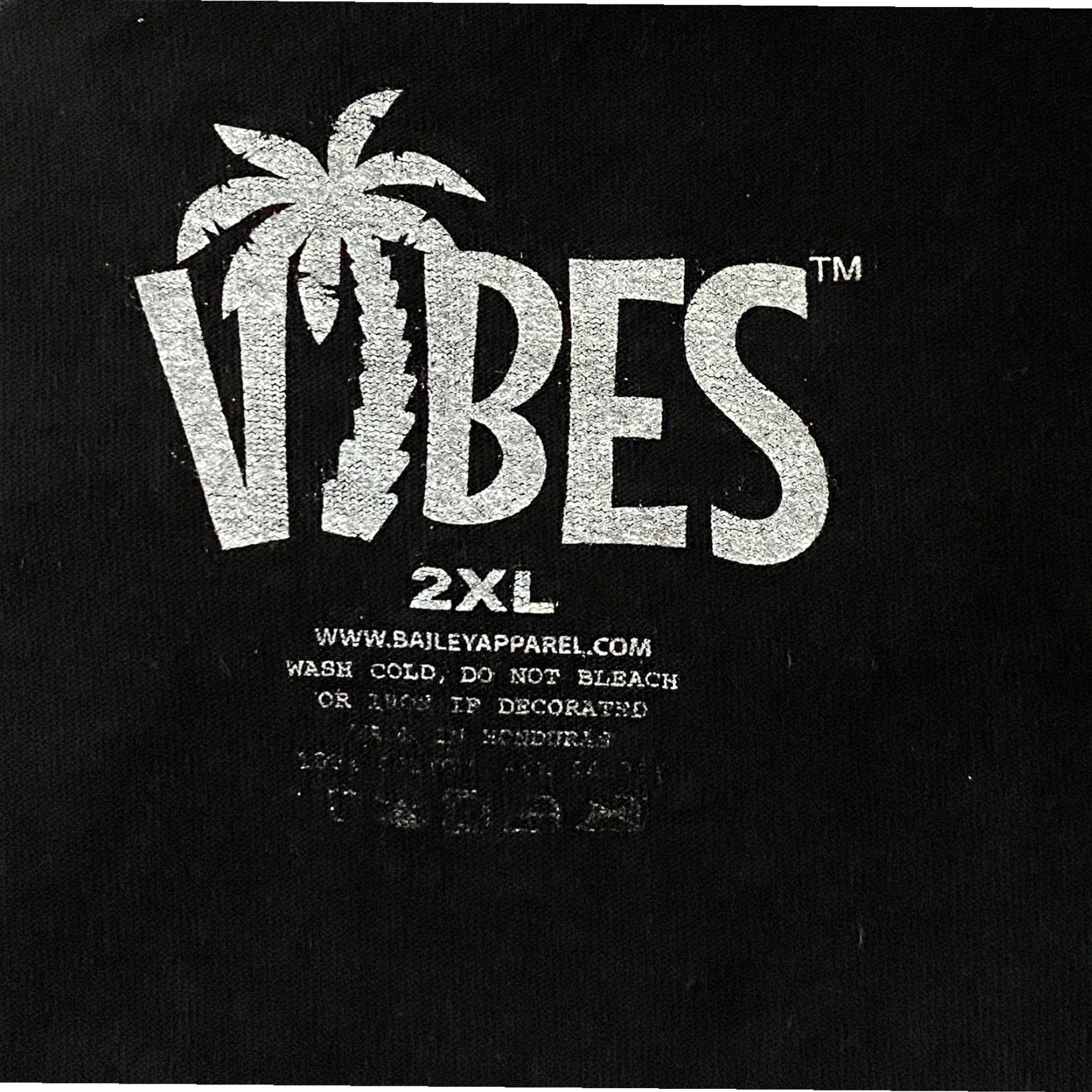 VIBE VIBES T-Shirt Graphic Print Bear Hustle 2XL Men Black Short Sleeve Crew Neck Vintage: No (Note: Vintage field is No; adjust if needed) Size US XXL / EU 58 / 5 - 3 Thumbnail