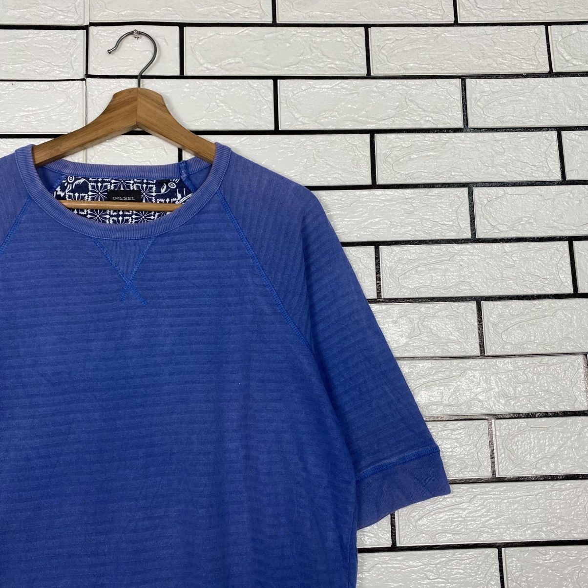 Japanese Brand 📌Short Sleeve Sweatshirt Jumper Diesel Size US M / EU 48-50 / 2 - 7 Thumbnail