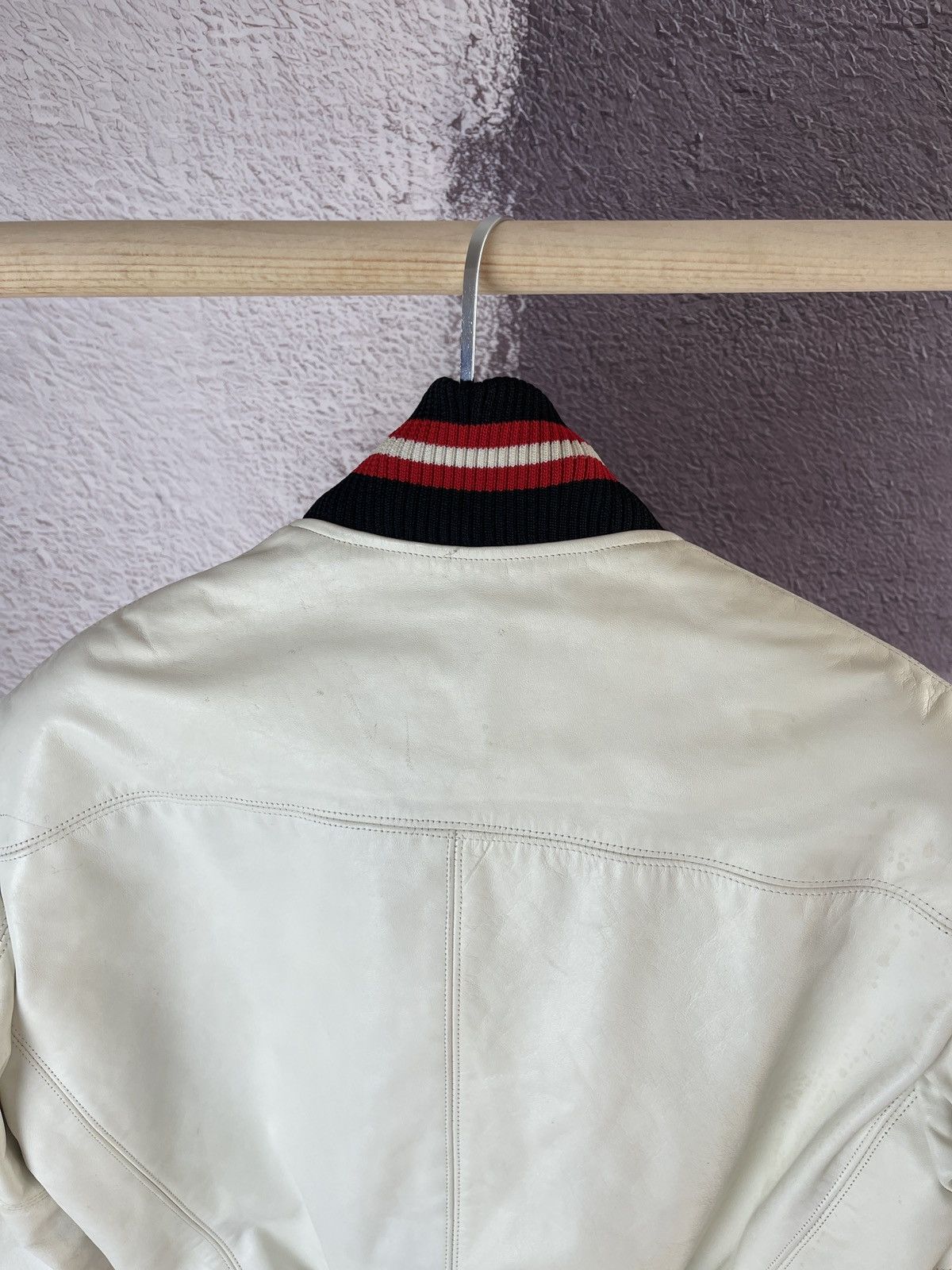 Apollo Apollo leather vintage 90s varsity jacket panthers hockey Size US L / EU 52-54 / 3 - 14 Thumbnail