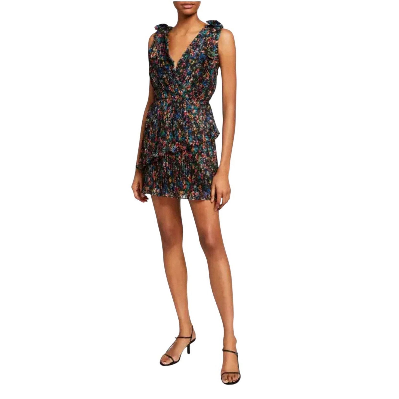 Other La Maison Talulah Pleats Ruffle Chiffon Tiered Mini Dress S Size S / US 4 / IT 40 - 1 Thumbnail