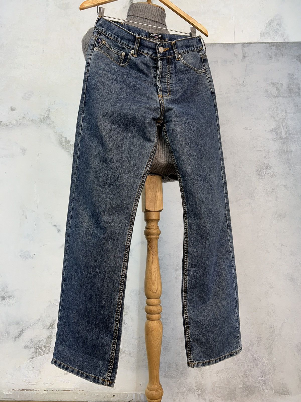 Lauren Ralph Lauren Vintage Blue Polo Jeans Company Ralph Lauren Pants 30 - 32 Size US 32 / EU 48 - 5 Thumbnail