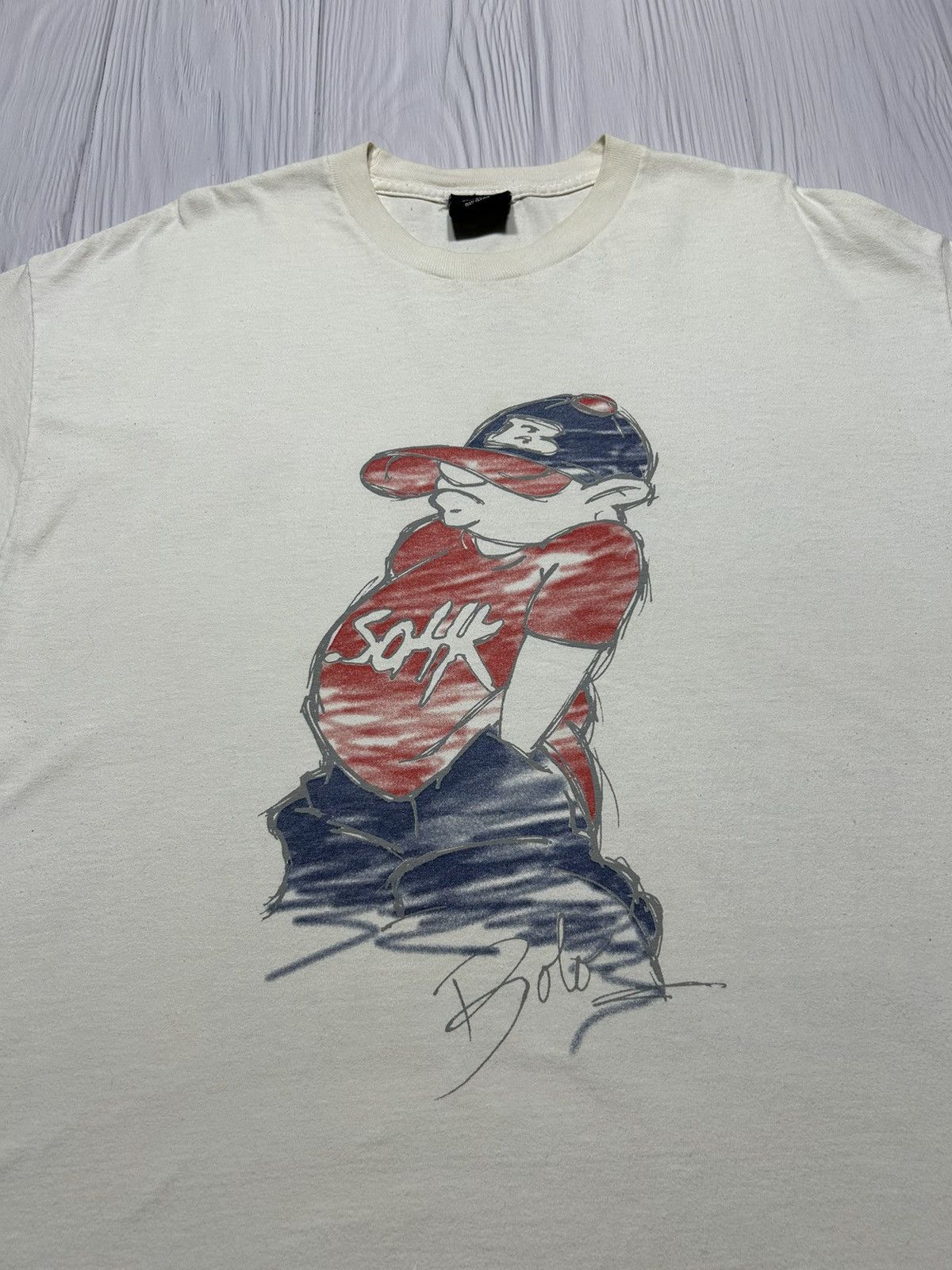 Rap Tees SOHK School Of Hard Knocks Rap Sport T-Shirt Size US XL / EU 56 / 4 - 4 Thumbnail