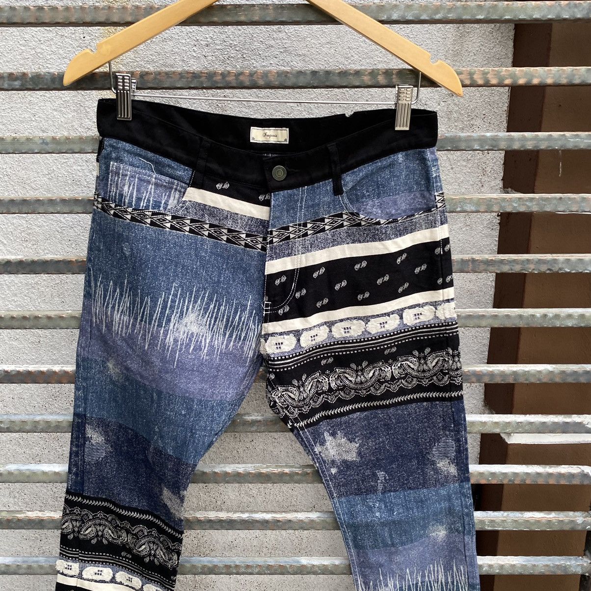 Kapital Iroquois Japan Paisley Shashiko Pants Size US 30 / EU 46 - 3 Thumbnail
