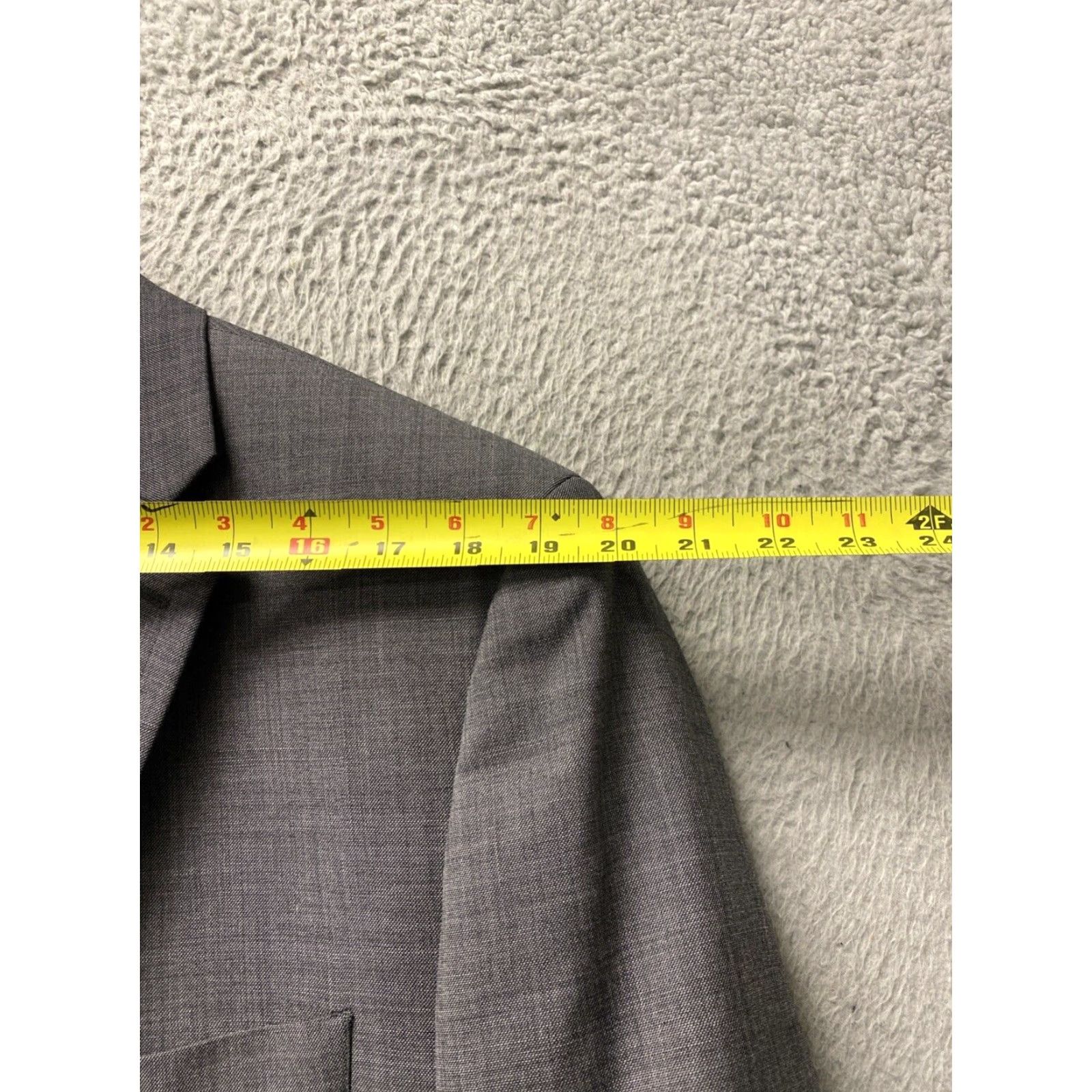 Ralph Lauren Ralph Lauren Gray Blazer RRL Jacket 44 L Super Fine Wool /102-54 Size 44R - 6 Thumbnail