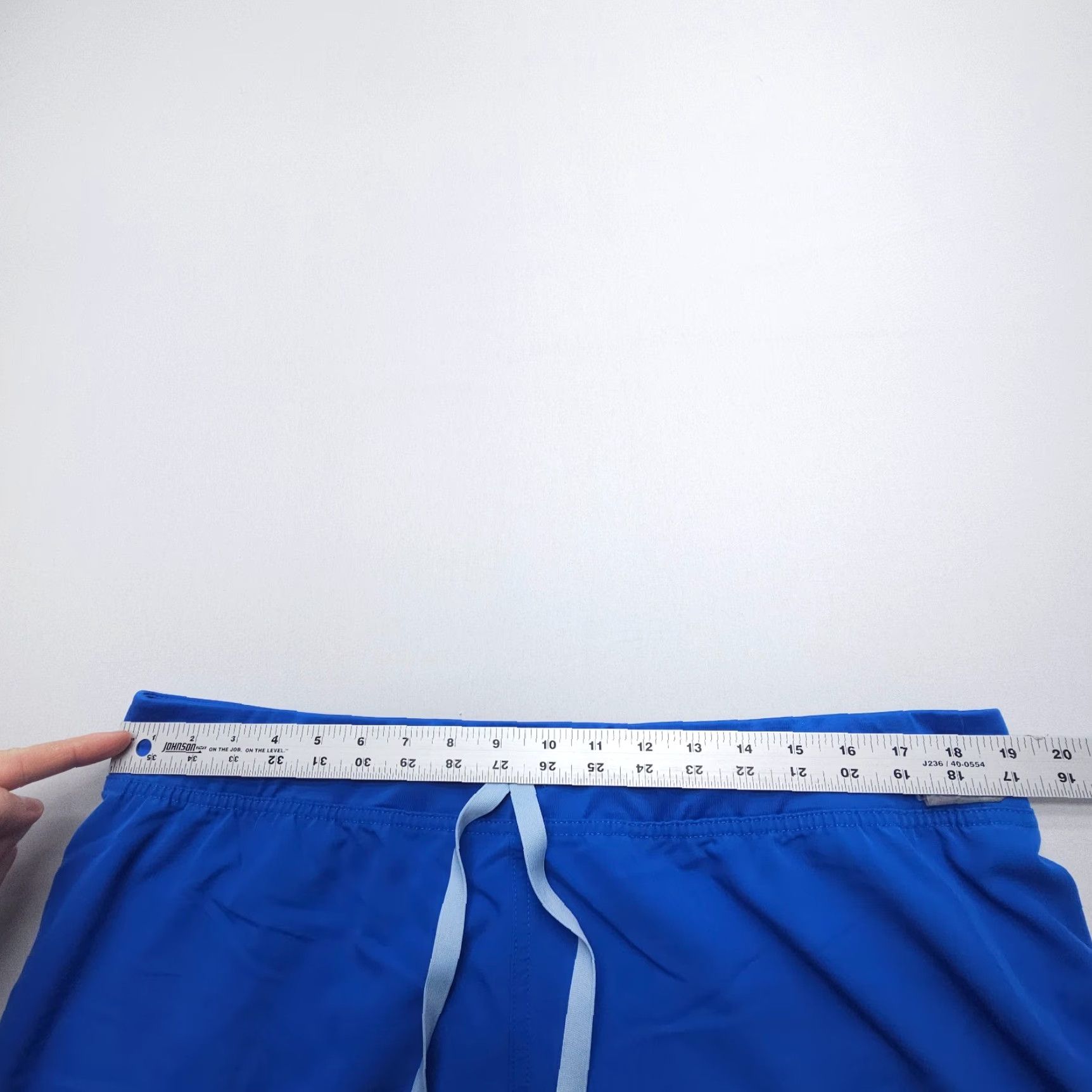 Vintage FIGS High Waisted Scrub Pants XL Blue Livingston Nursing Medical 31" Inseam Size 40" / US 18 - 5 Thumbnail