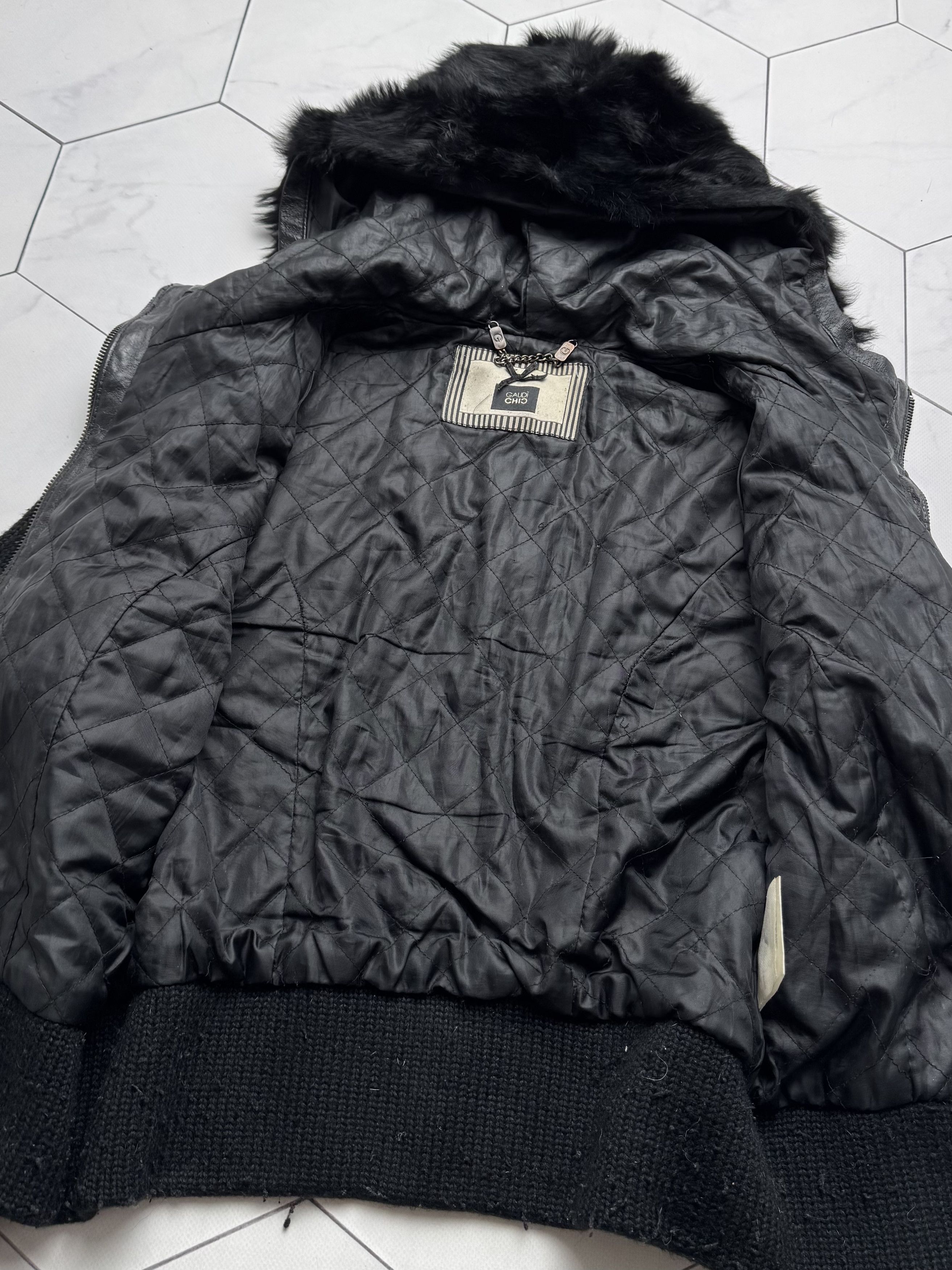 Japanese Brand Vintage Real Fur Hybrid Cropped Jacket D15E2 Size S / US 4 / IT 40 - 9 Thumbnail