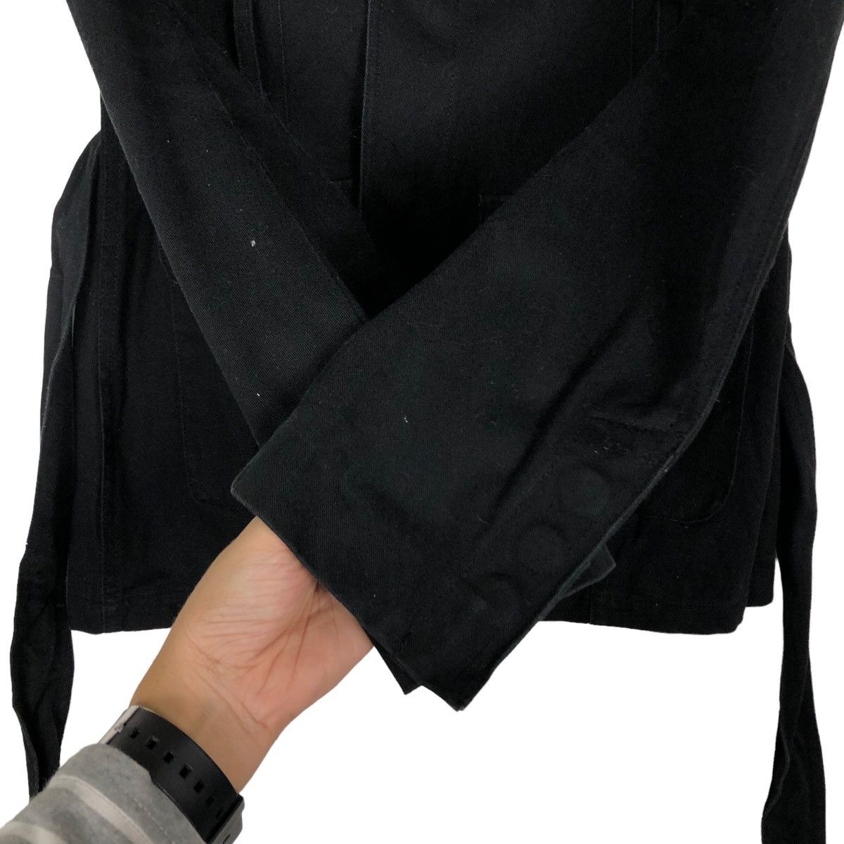 Japanese Brand 🔥Biker Jacket Cropped Bondage Parachute Design SLY Japan Size M / US 6-8 / IT 42-44 - 13 Thumbnail