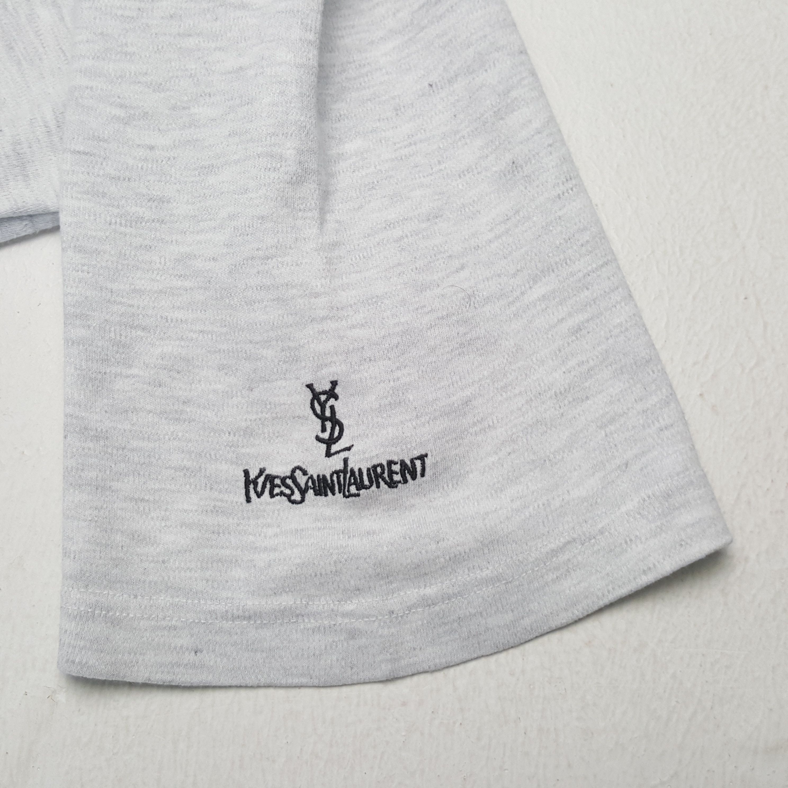 Vintage × Yves Saint Laurent Vintage YVES SAINT LAURENT Italian Fashion Brand T-Shirts Size US L / EU 52-54 / 3 - 6 Thumbnail