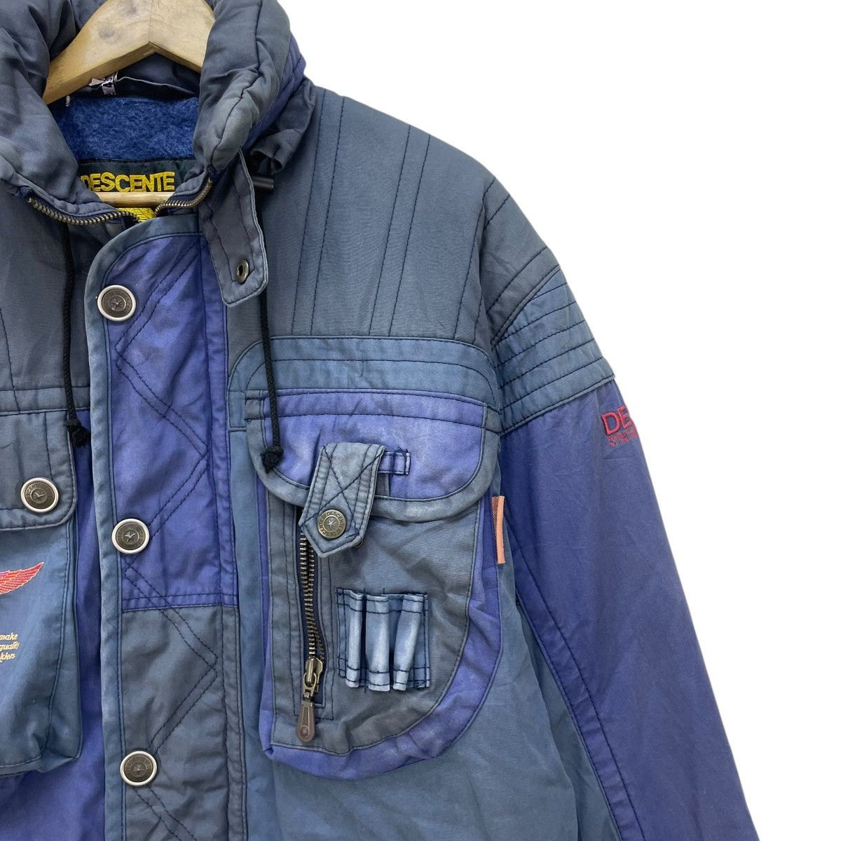 Descente 💥Vintage Decente 90s Japanese Brand Ski Tactical Jacket Size US M / EU 48-50 / 2 - 3 Thumbnail